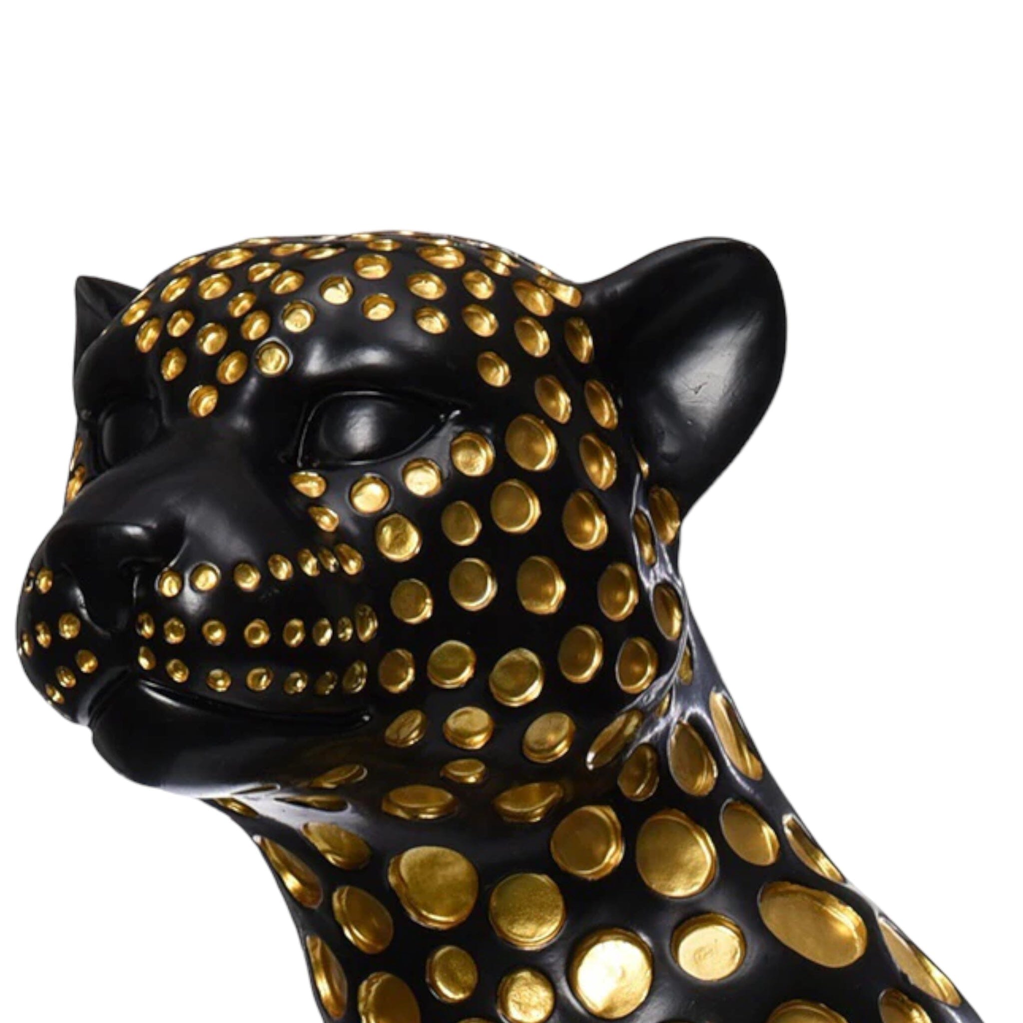 Leopard Statue Decor 