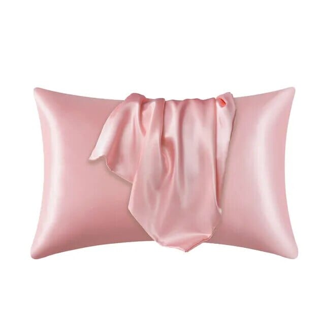 100% Natural 25-Momme Mulberry Silk Pillow Case Bed Pink 51cm x 66cm 