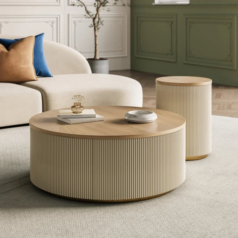 Aesthetic Nordic Coffee Table Modern Living Room Round Nordic Bedroom Table Simple Unique Muebles Para El Hogar Decoration 