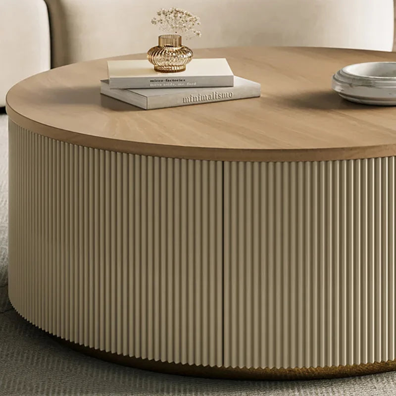 Aesthetic Nordic Coffee Table Modern Living Room Round Nordic Bedroom Table Simple Unique Muebles Para El Hogar Decoration 