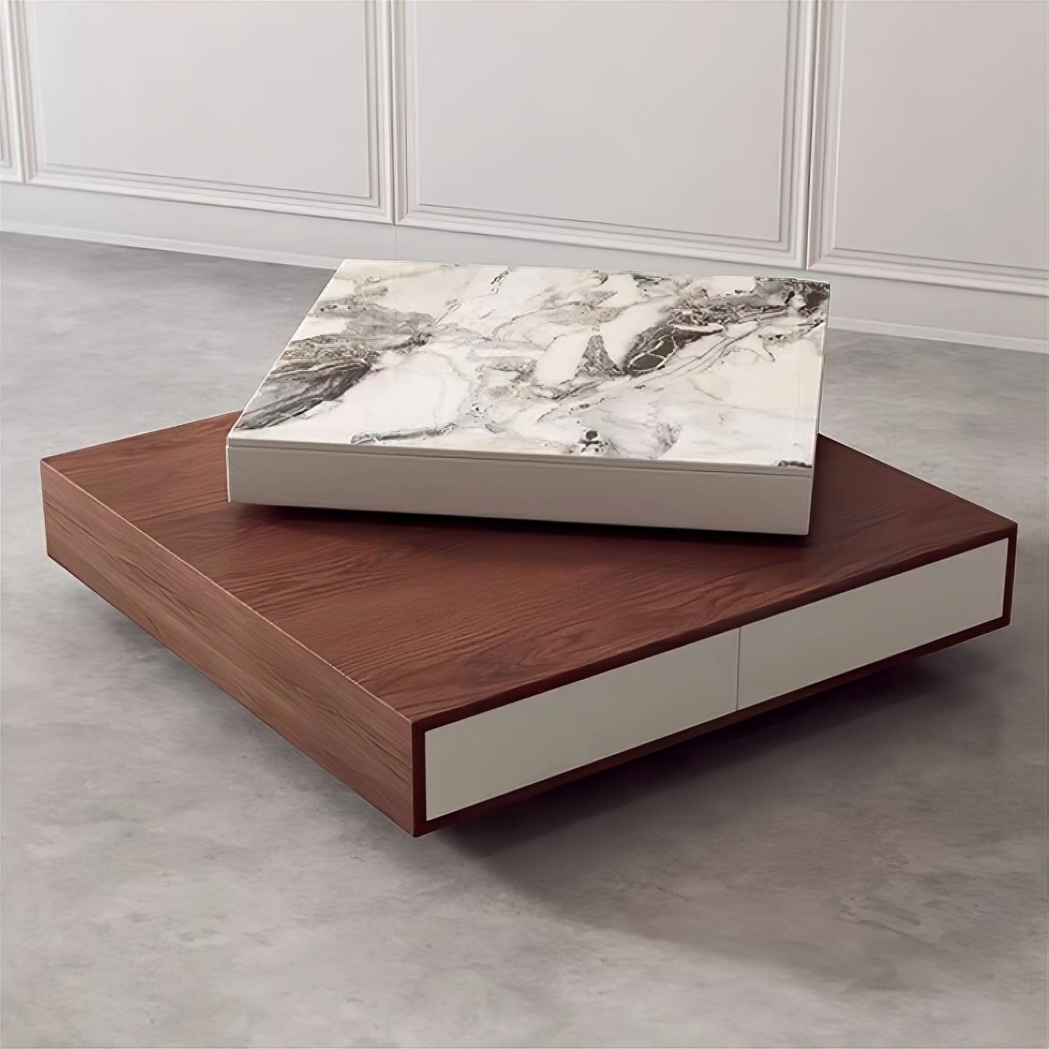 Agathe Rotating Coffee Table 