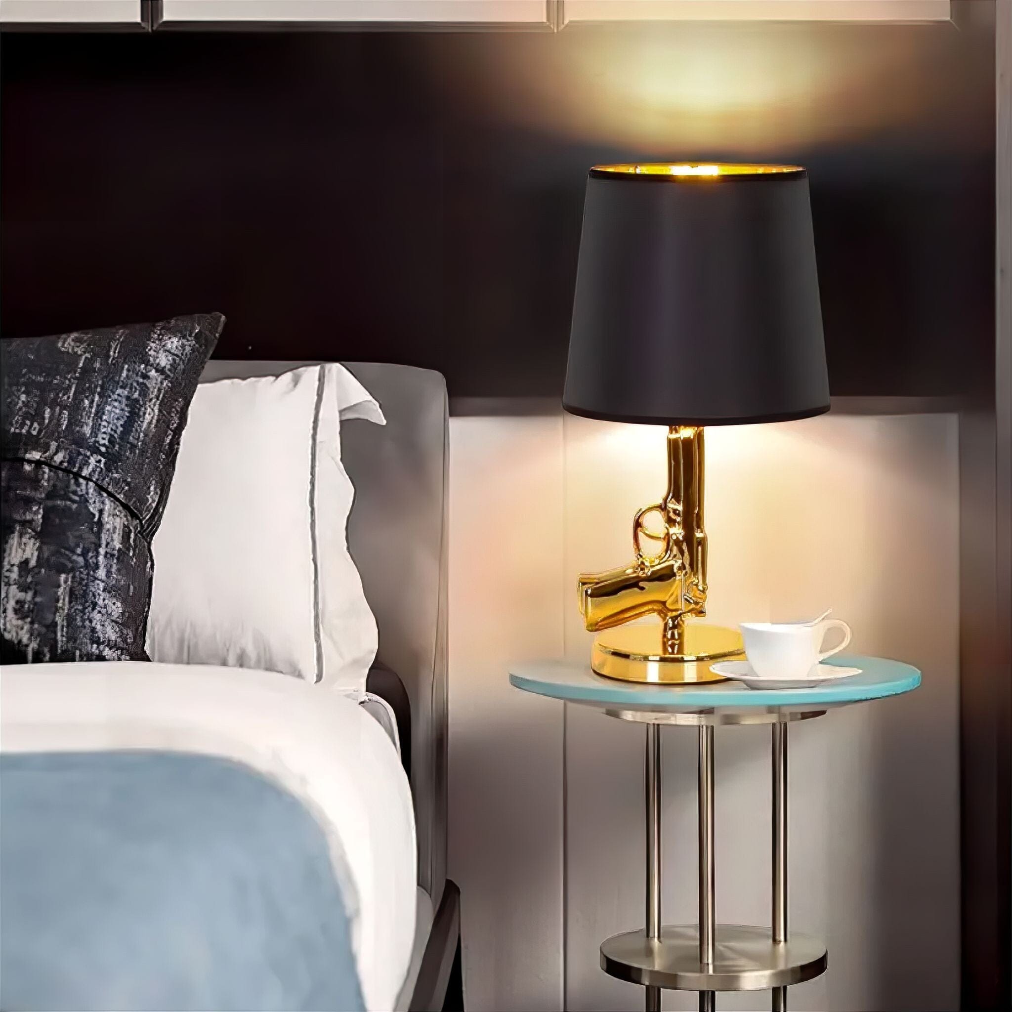 AK47 Lamp Bedside Lamp EU Plug 