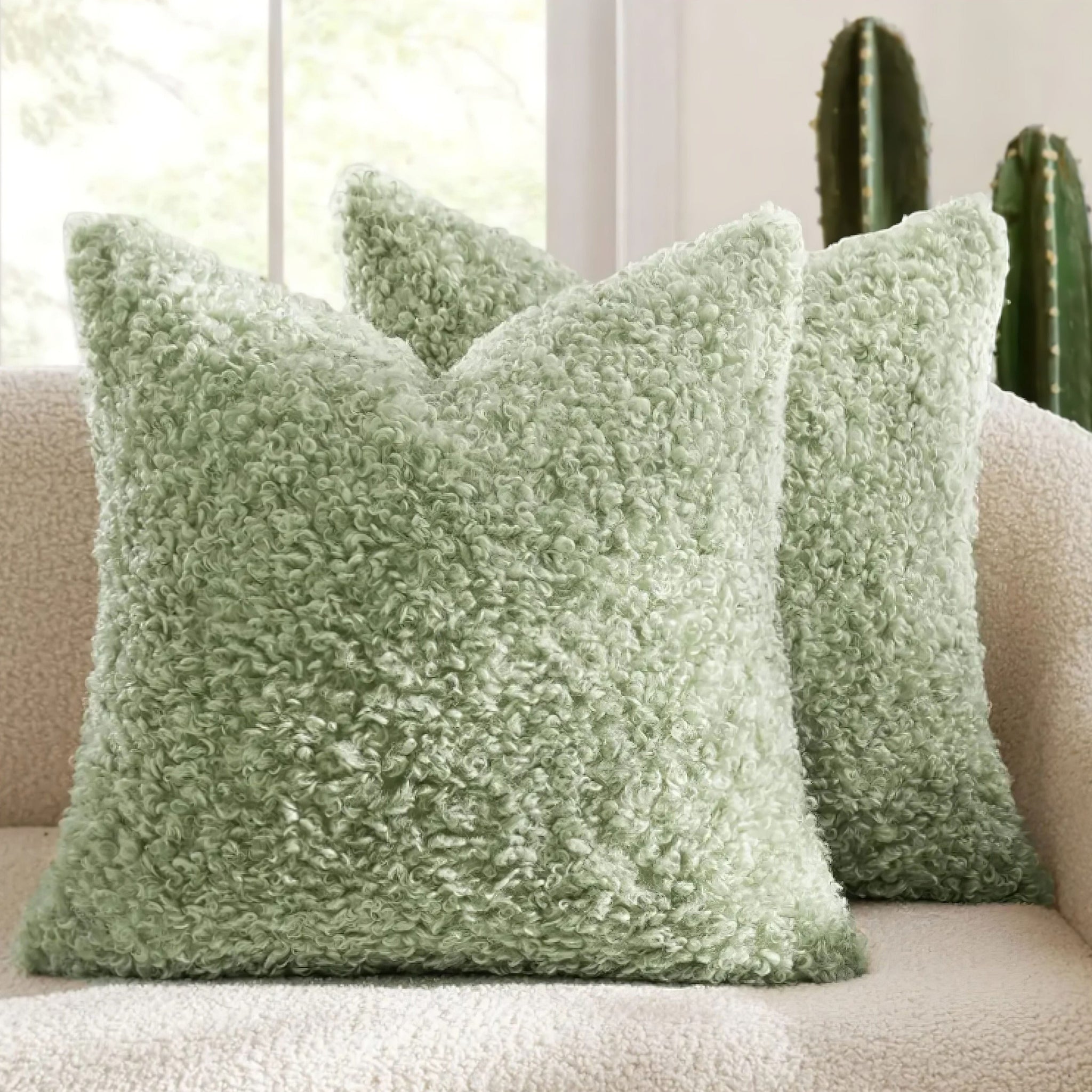 Alban Pillow Cover (JS) working Green 30 x 50cm 