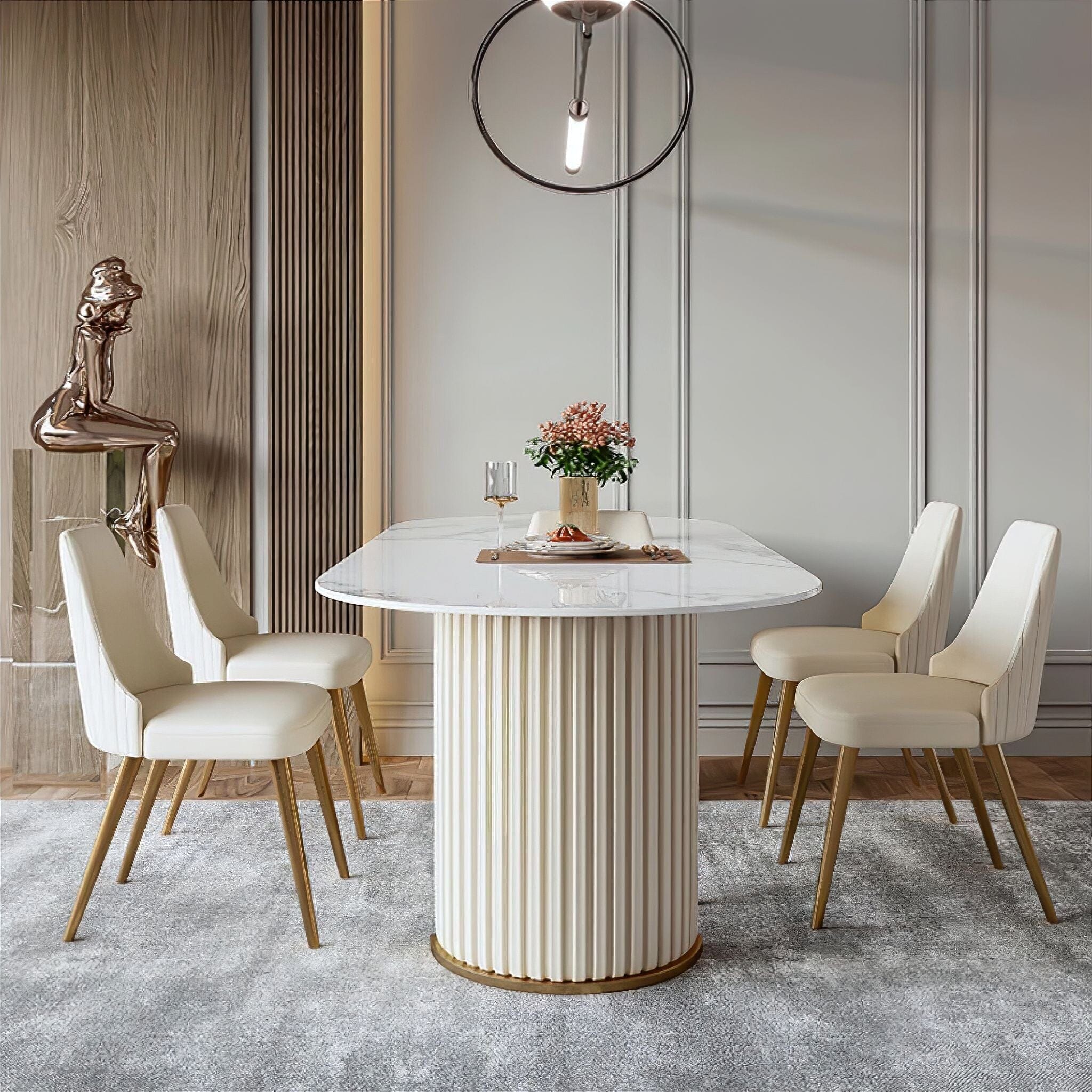 Alexandre Slate Dining Table Dining Table 