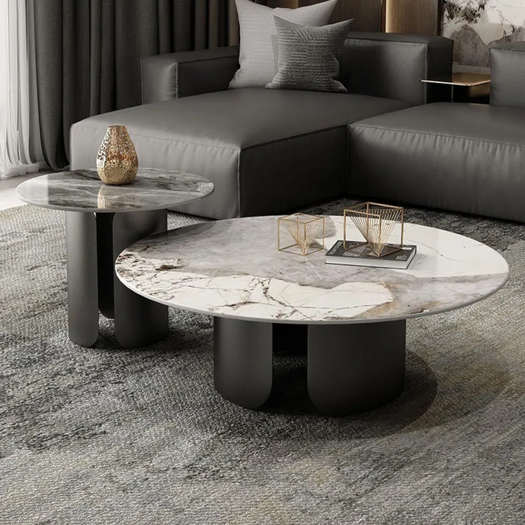 Angélique Coffee Table Coffee Table Black Set 
