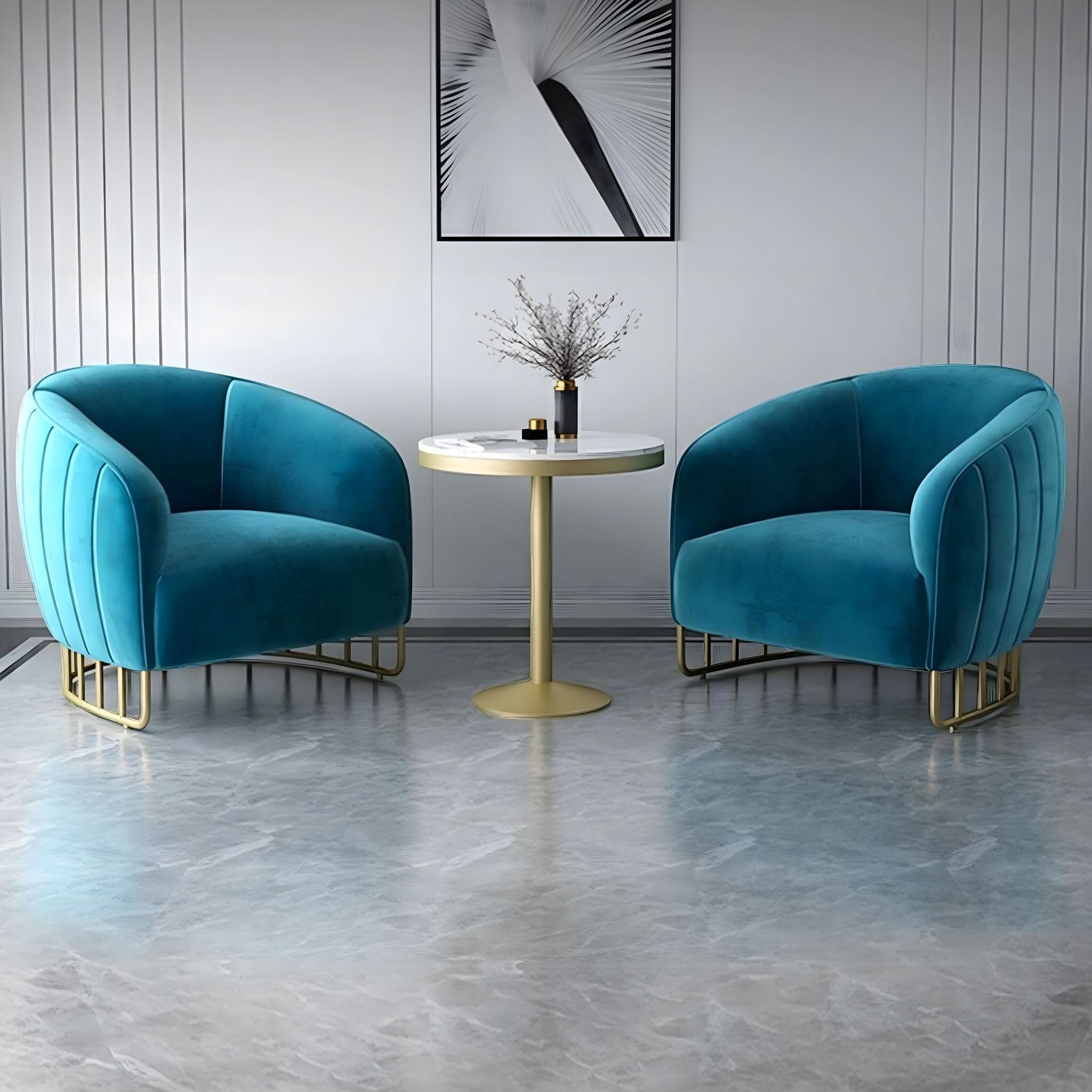 Angélique Occasional Chair Chair Blue 