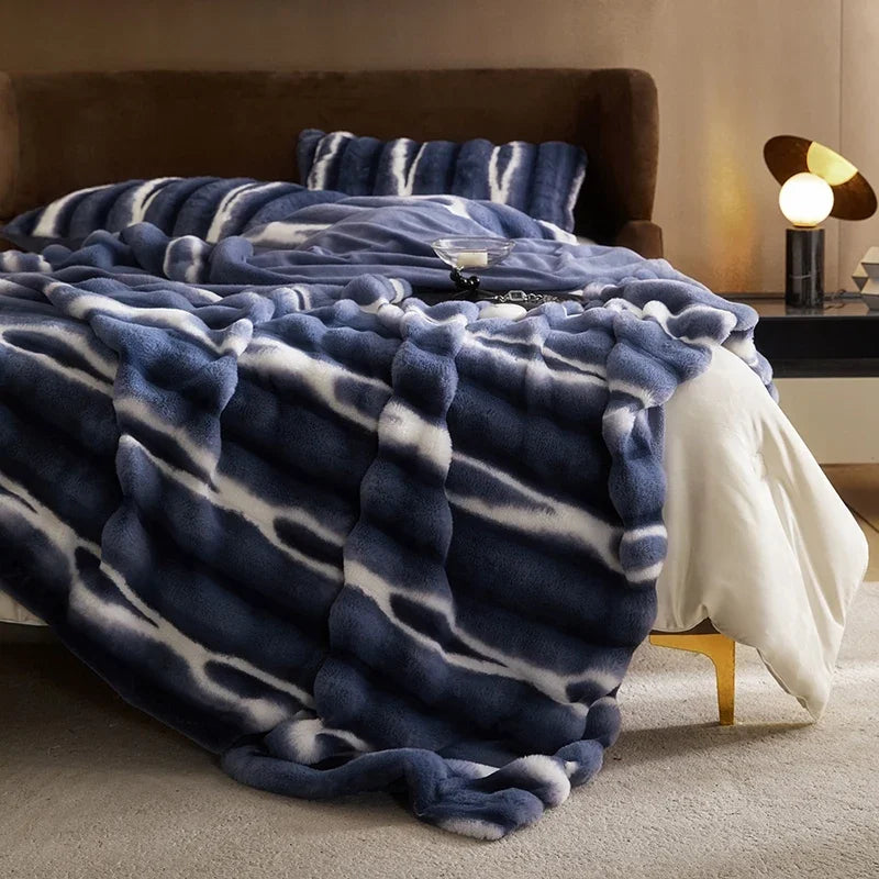 Anna Blanket Blue 90 x 140cm 
