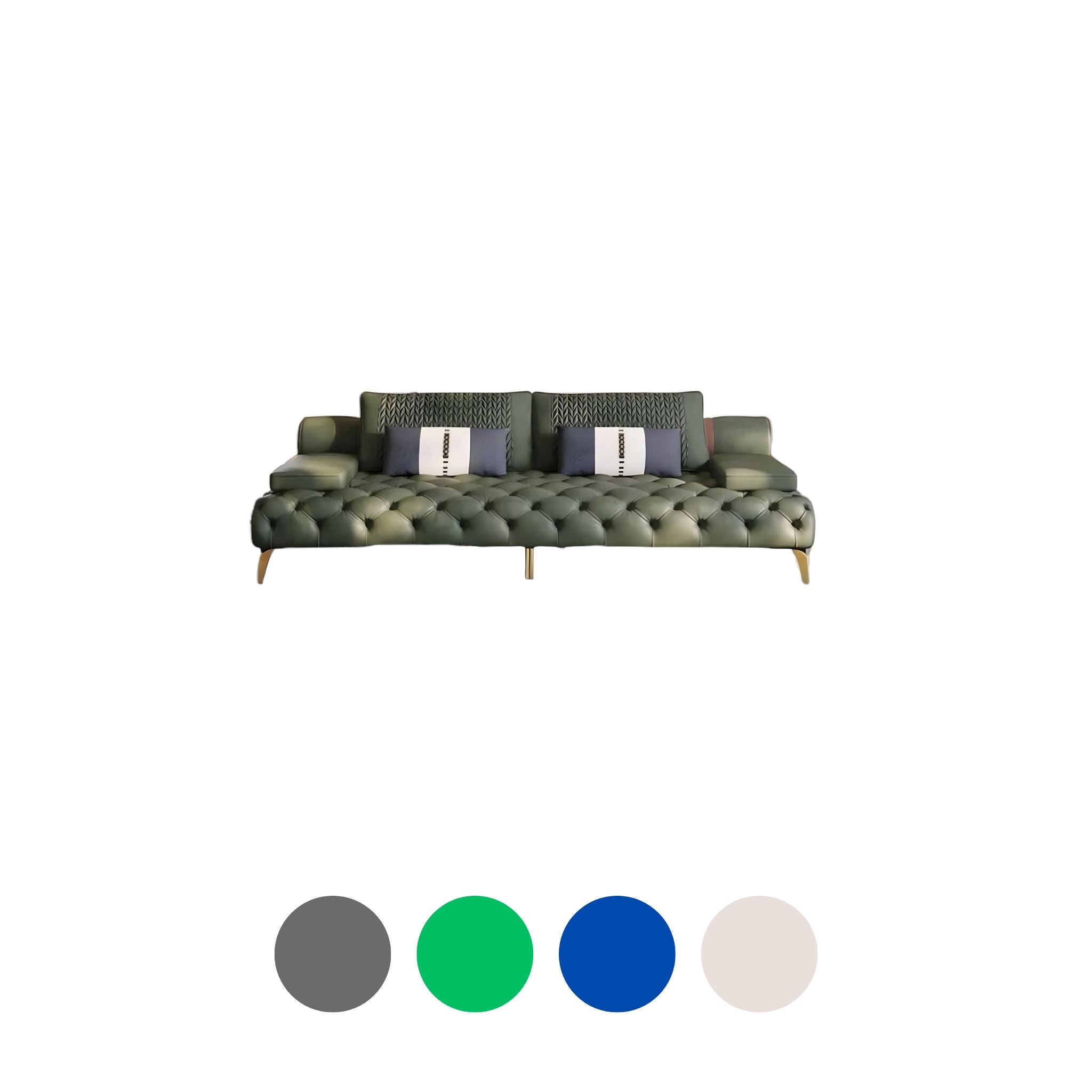 Anouk Sofa Collection Sofa 215cm Green 