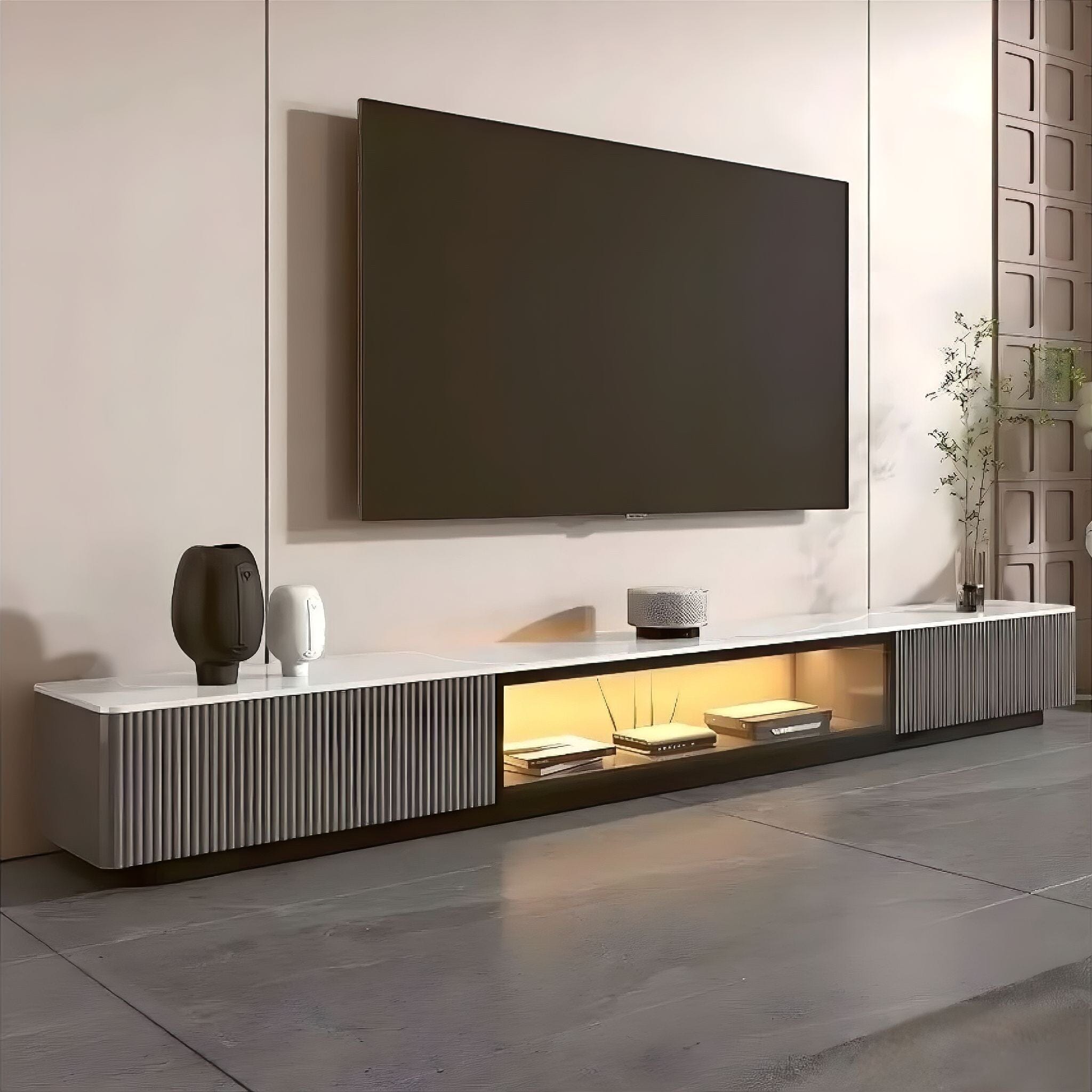 Antoine TV Cabinet Tv Cabinet 160cm Grey 
