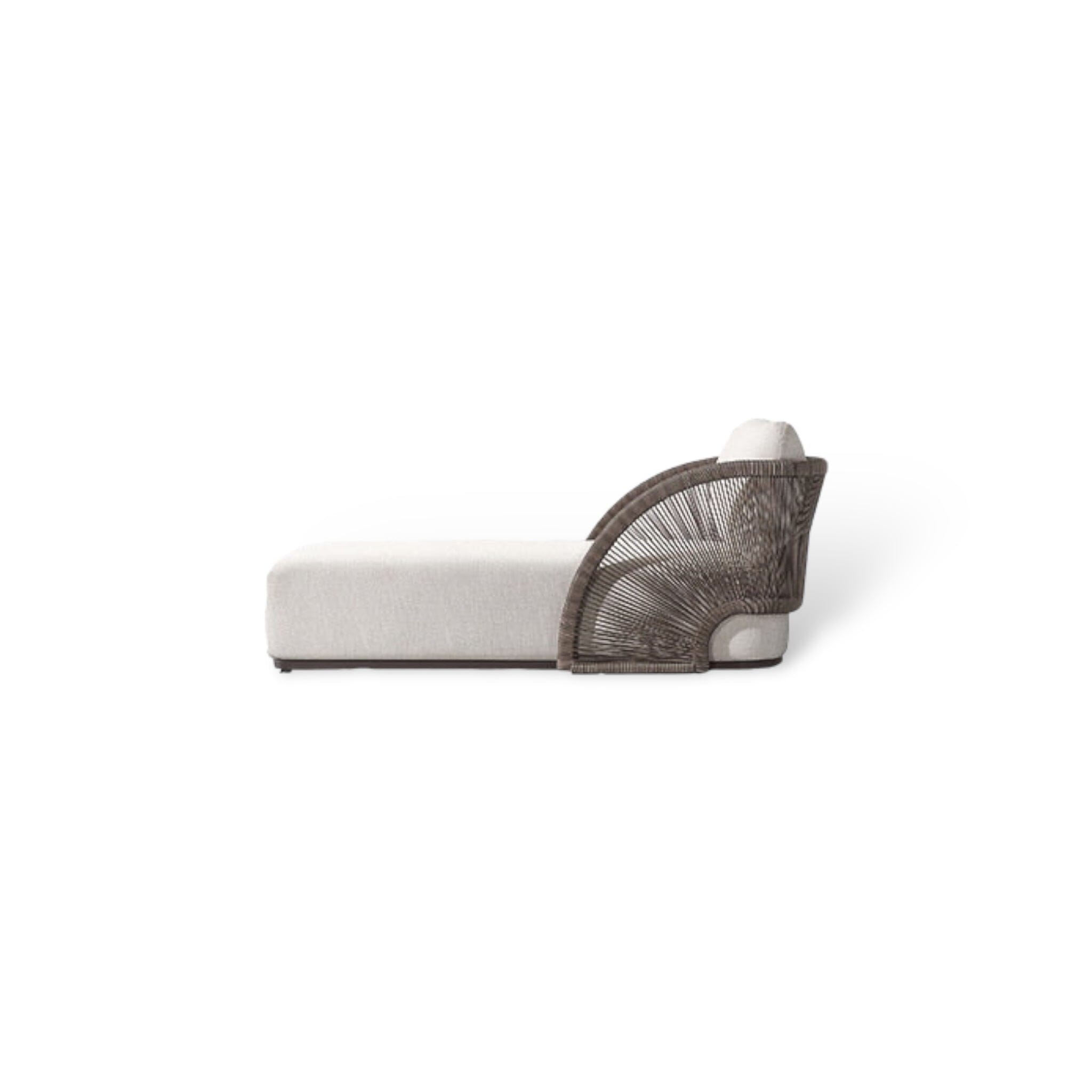 Antole Outdoor Collection Outdoor Furniture Chocolate - Sun Lounge 