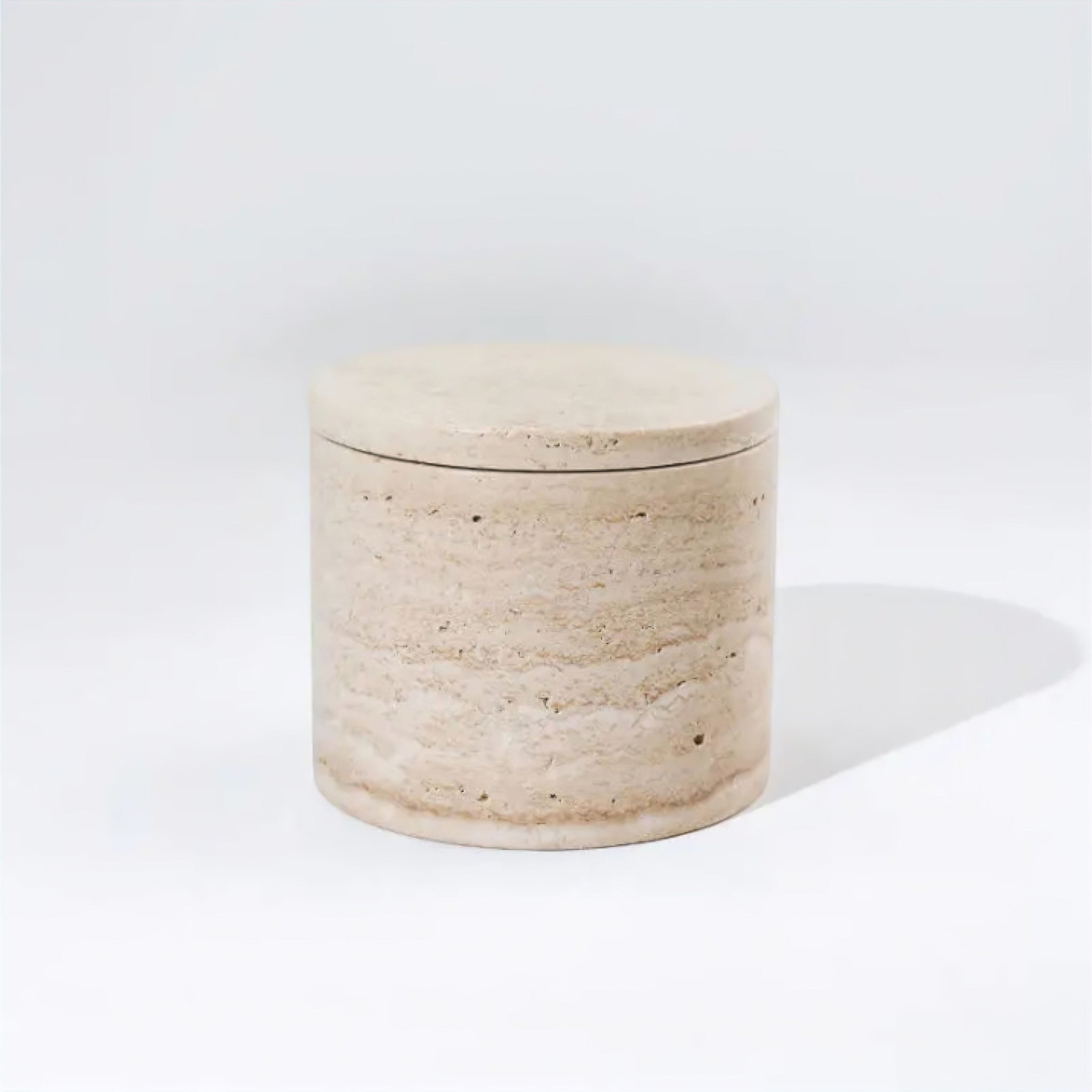 Ari Travertine Jar (JS) limited image available 