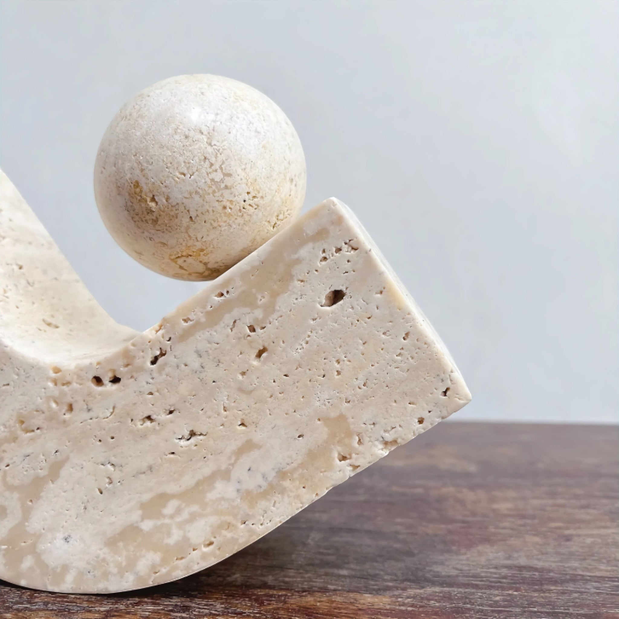 Ari Travertine Ornaments (JS) 