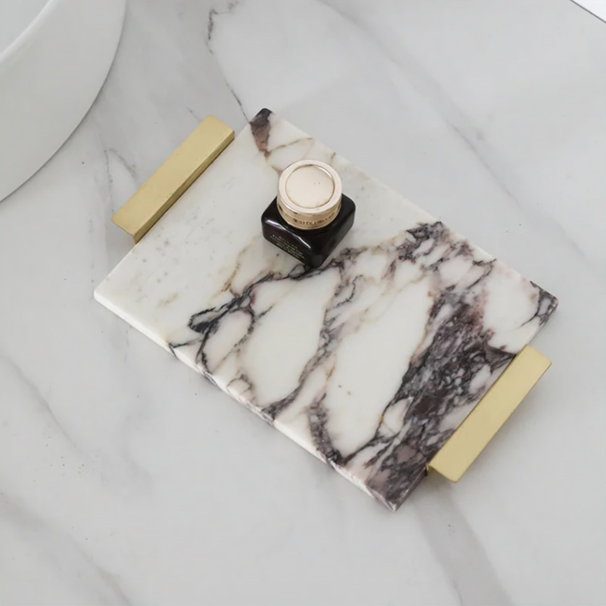 Augustus Marble Tray Decorative Trays Large 