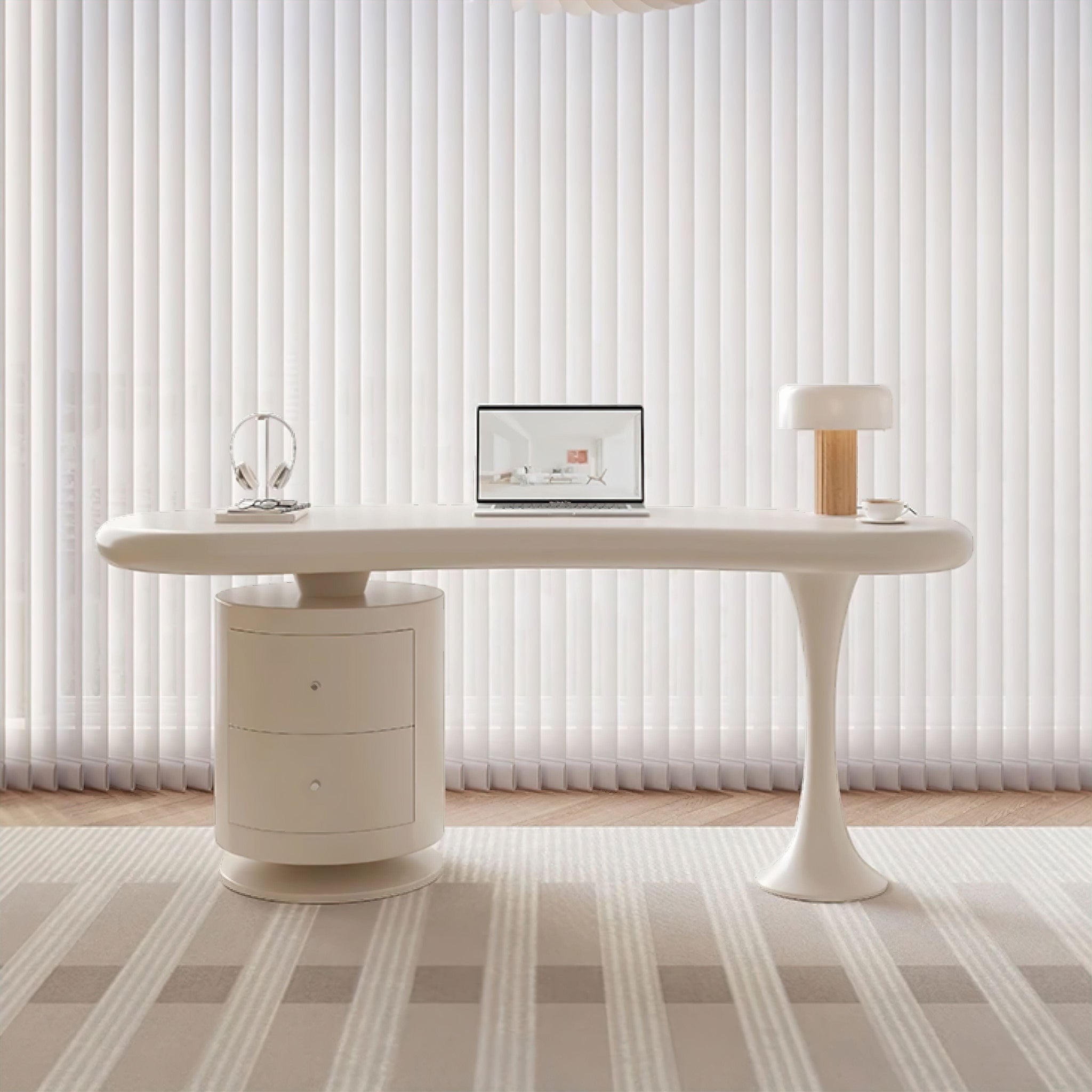 Béatrice Office Desk Tablet Computers 140cm 
