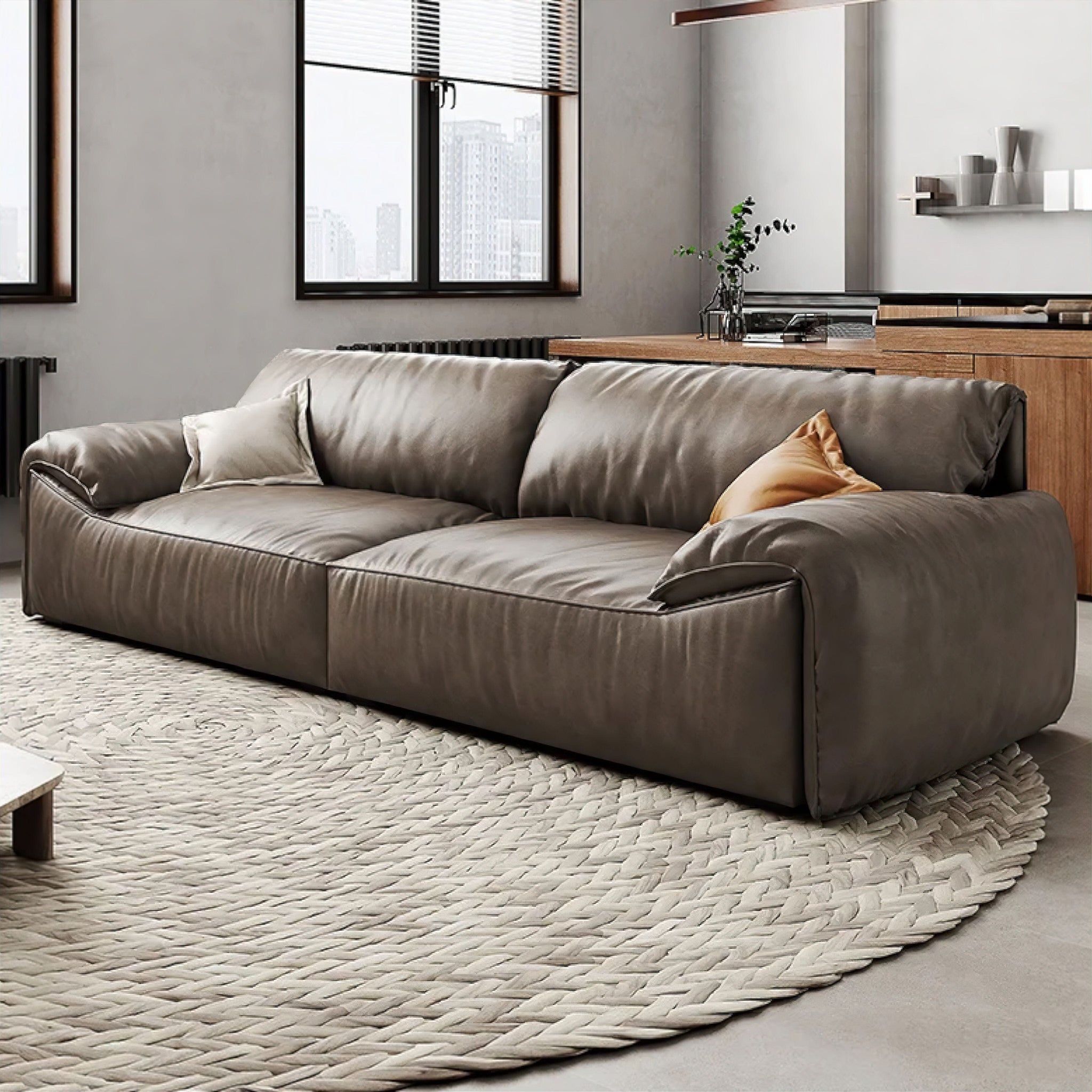 Bertina Sofa 120cm Chocolate 