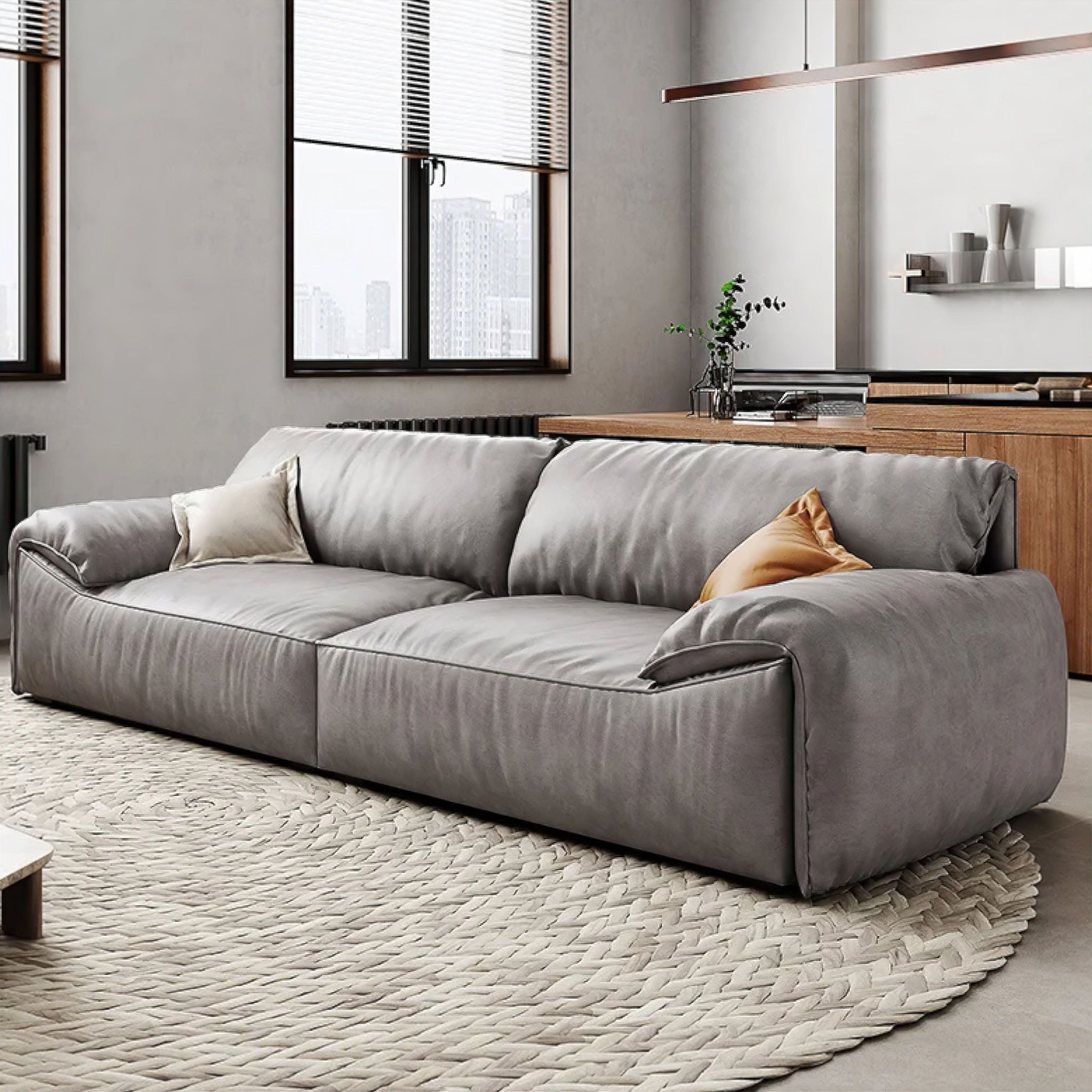 Bertina Sofa 120cm Grey 