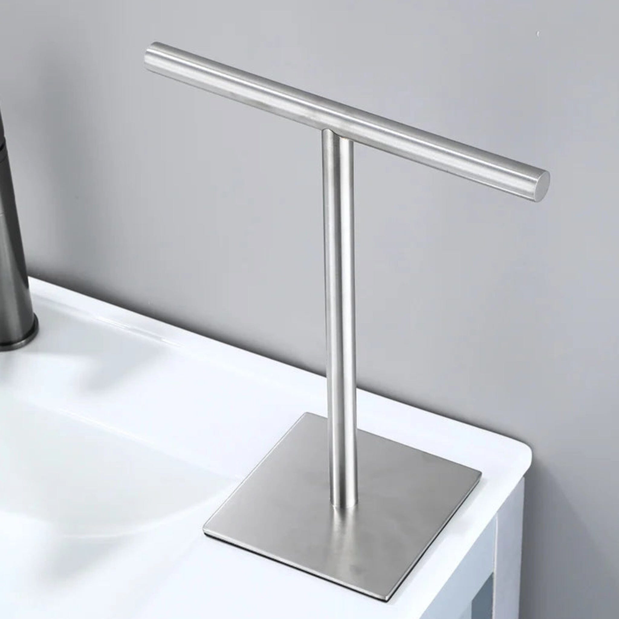 Bianca Towel Rack Silver 