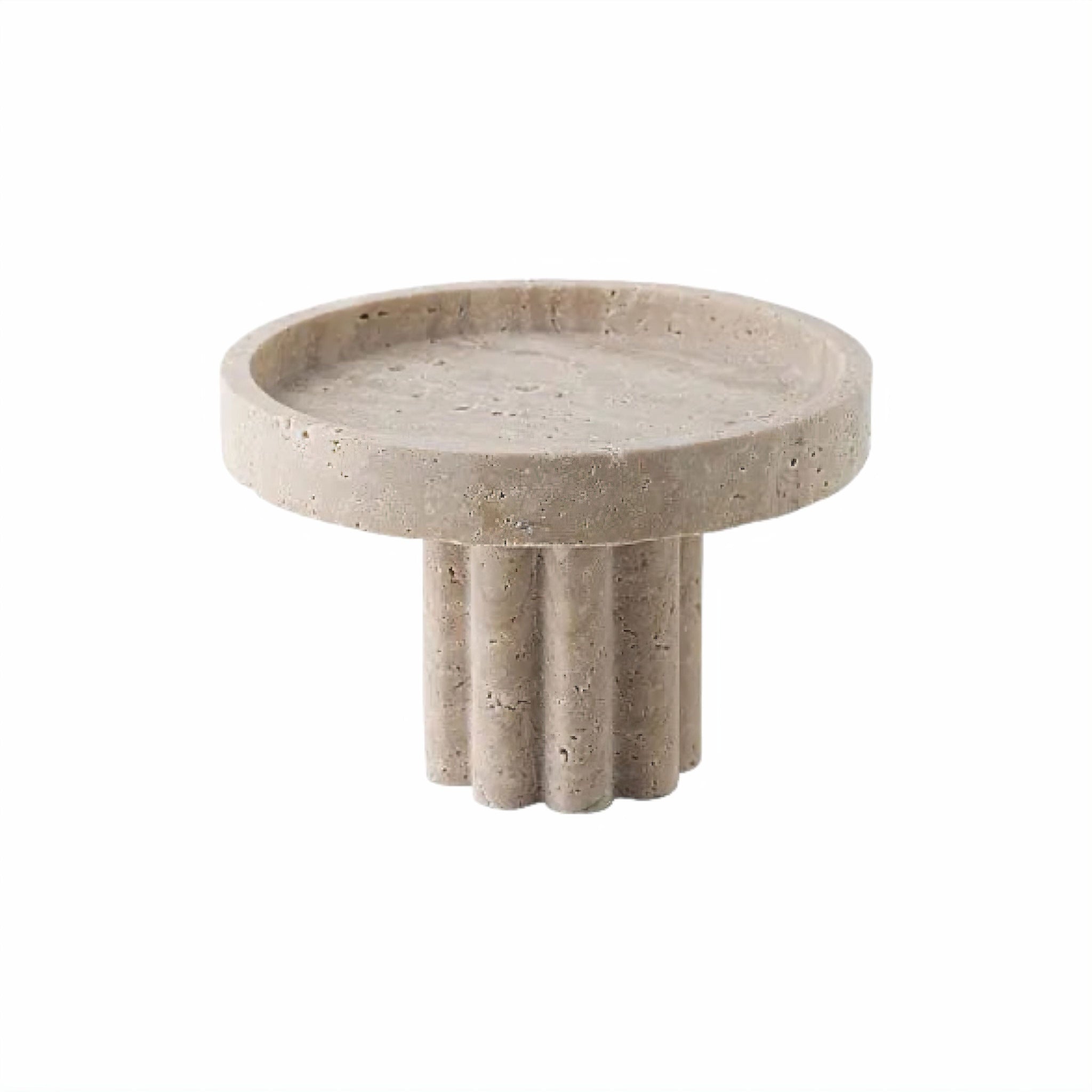 Carlotta Travertine Tray Decorative Trays A 