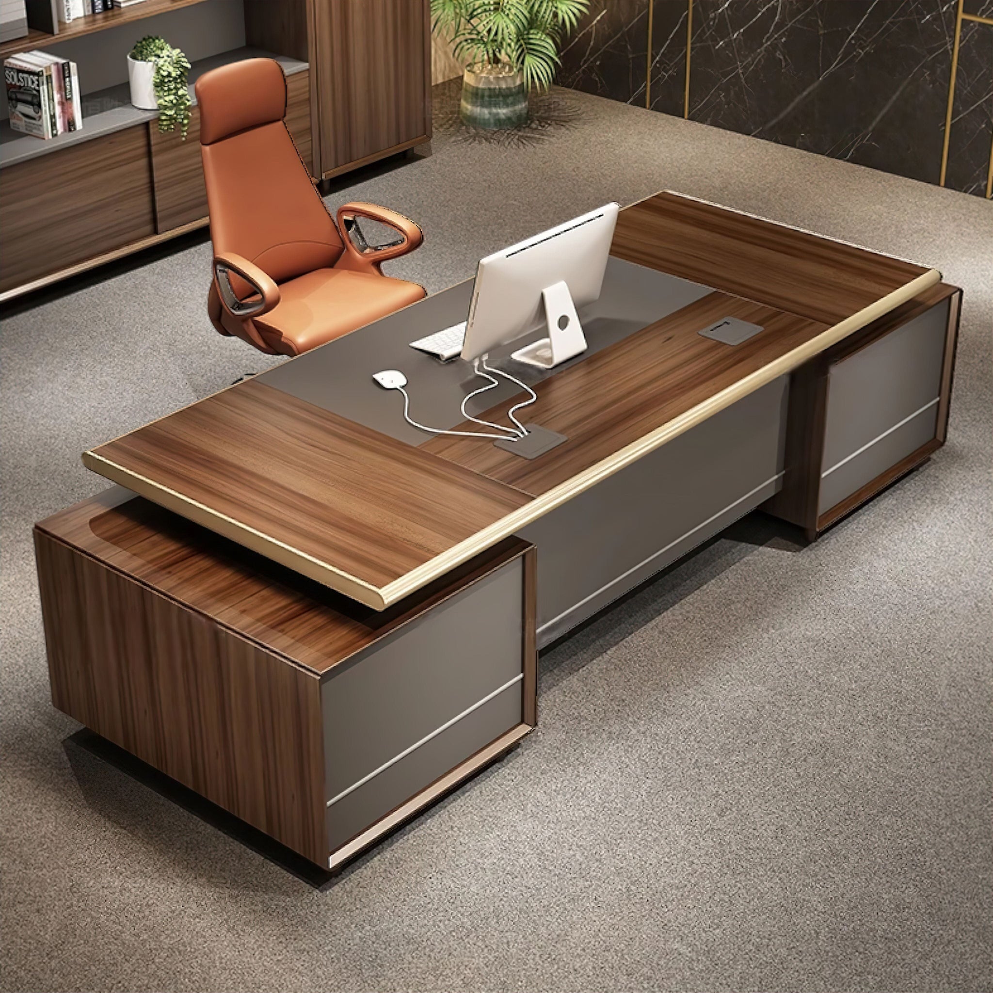 Céleste CEO Office Desk tables 240cm 