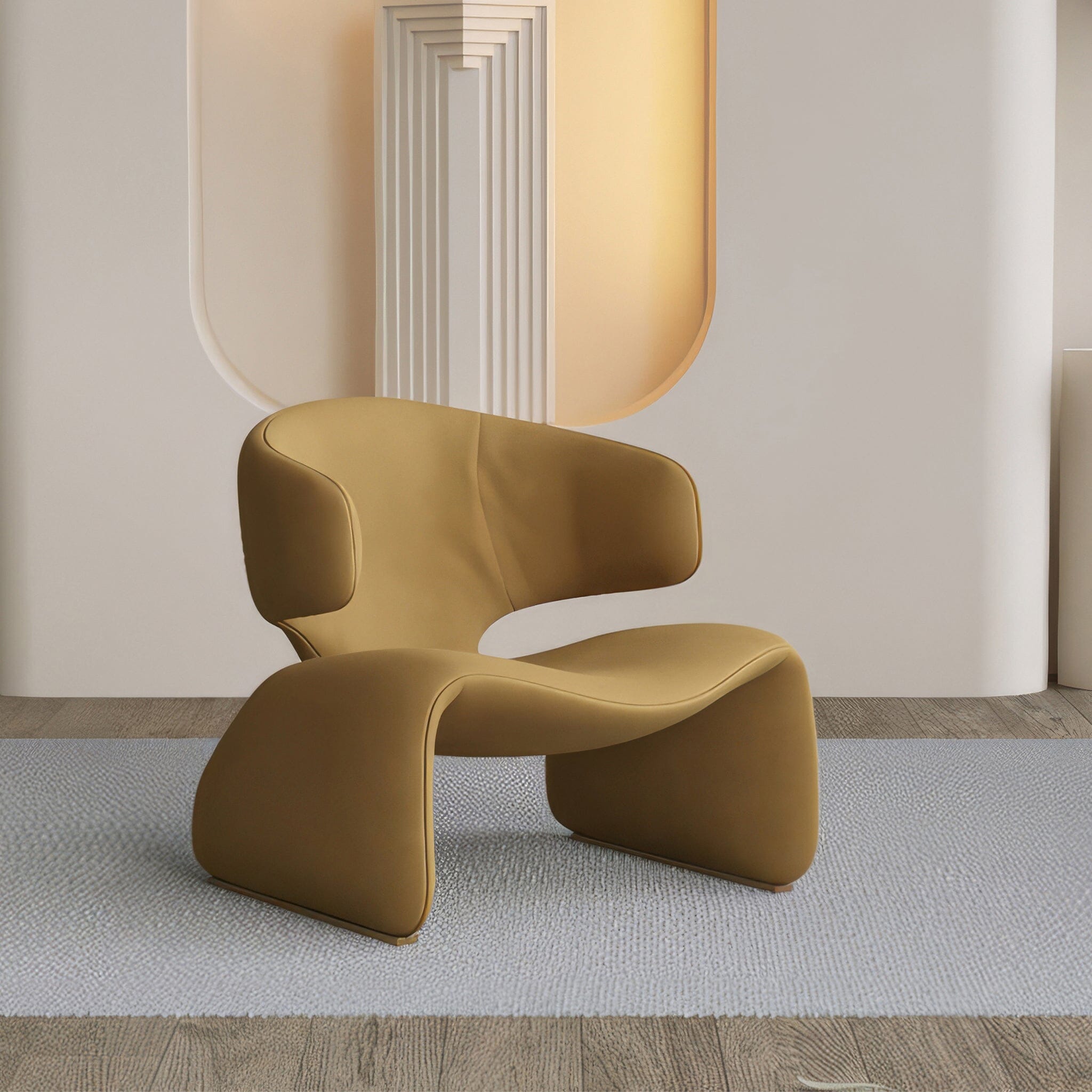 Celia Occasional Chair Occasional Chair Tan 