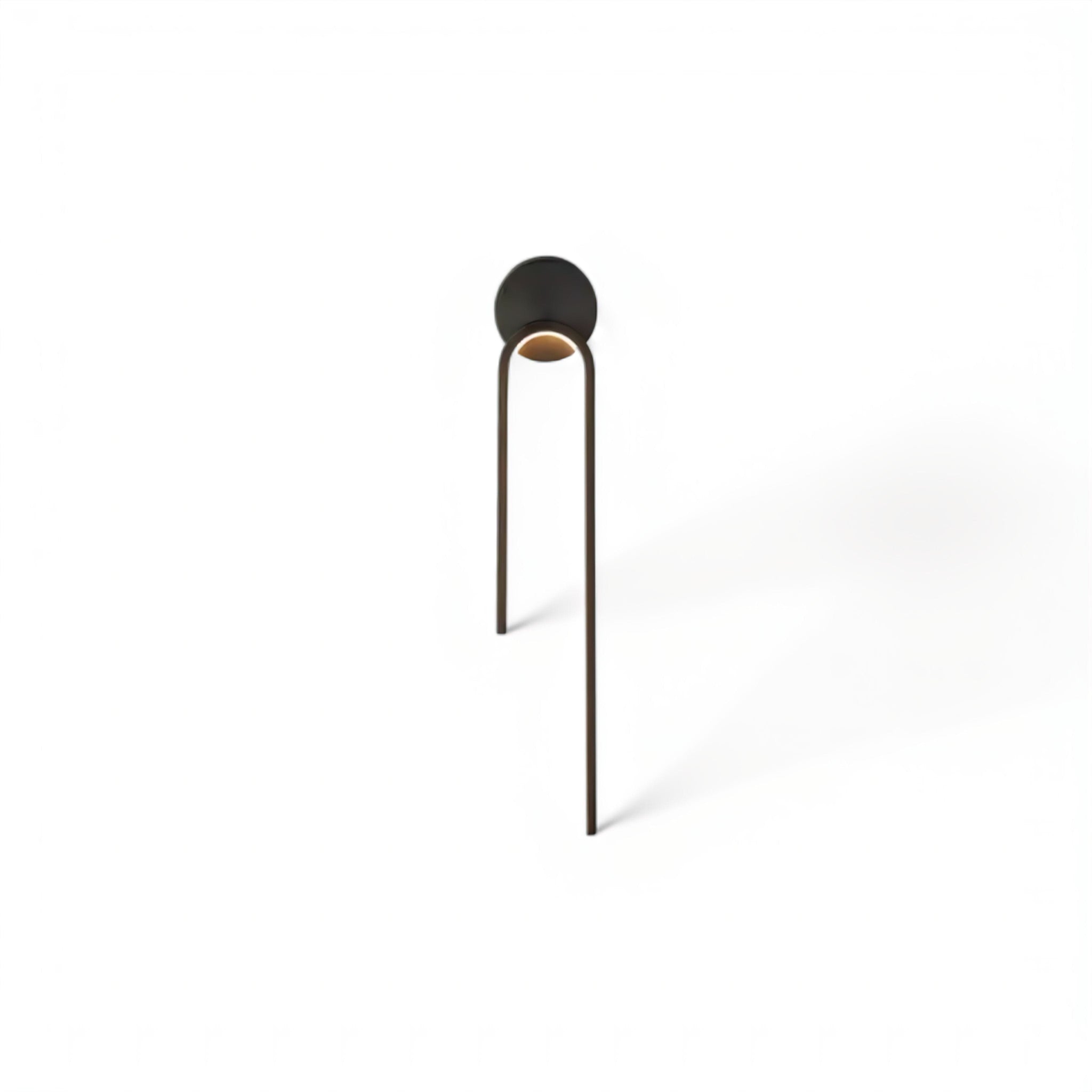 Cesare Wall Light (JS) Black Right Warm White