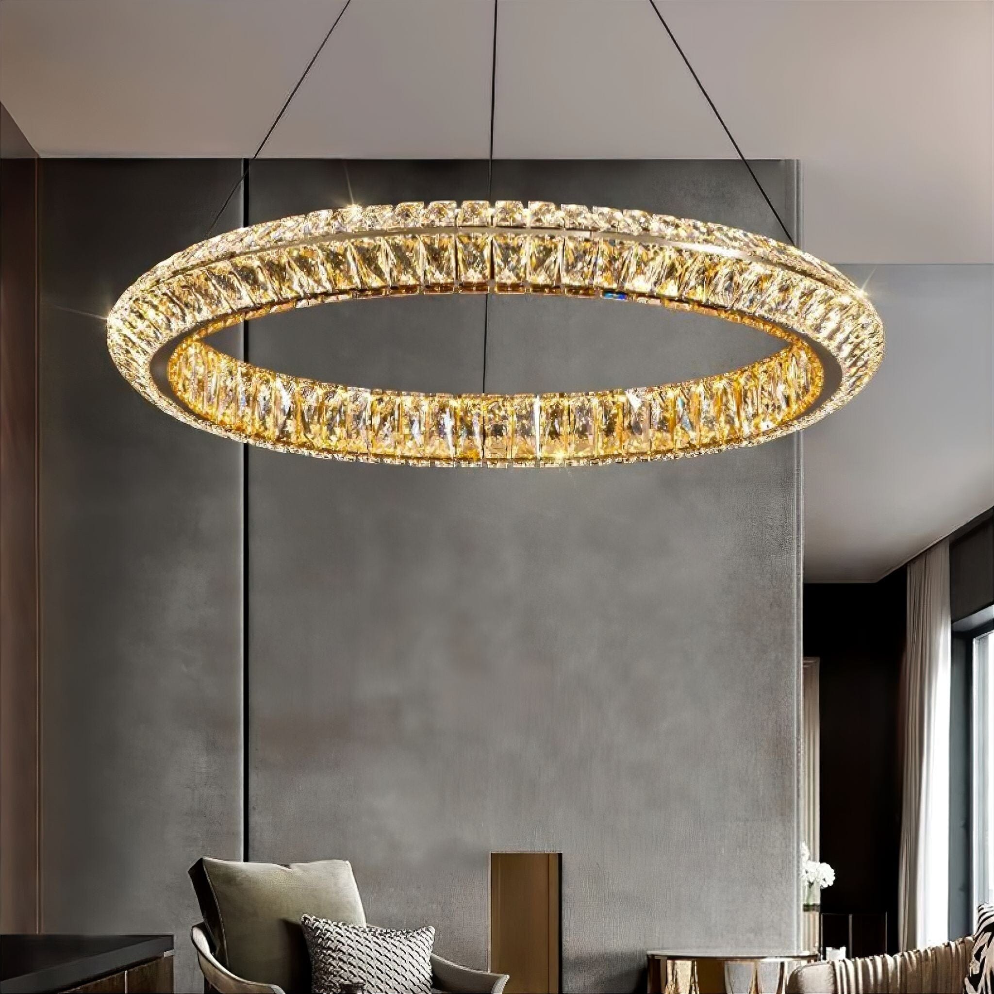 Charles-Edouard Crystal Chandelier 