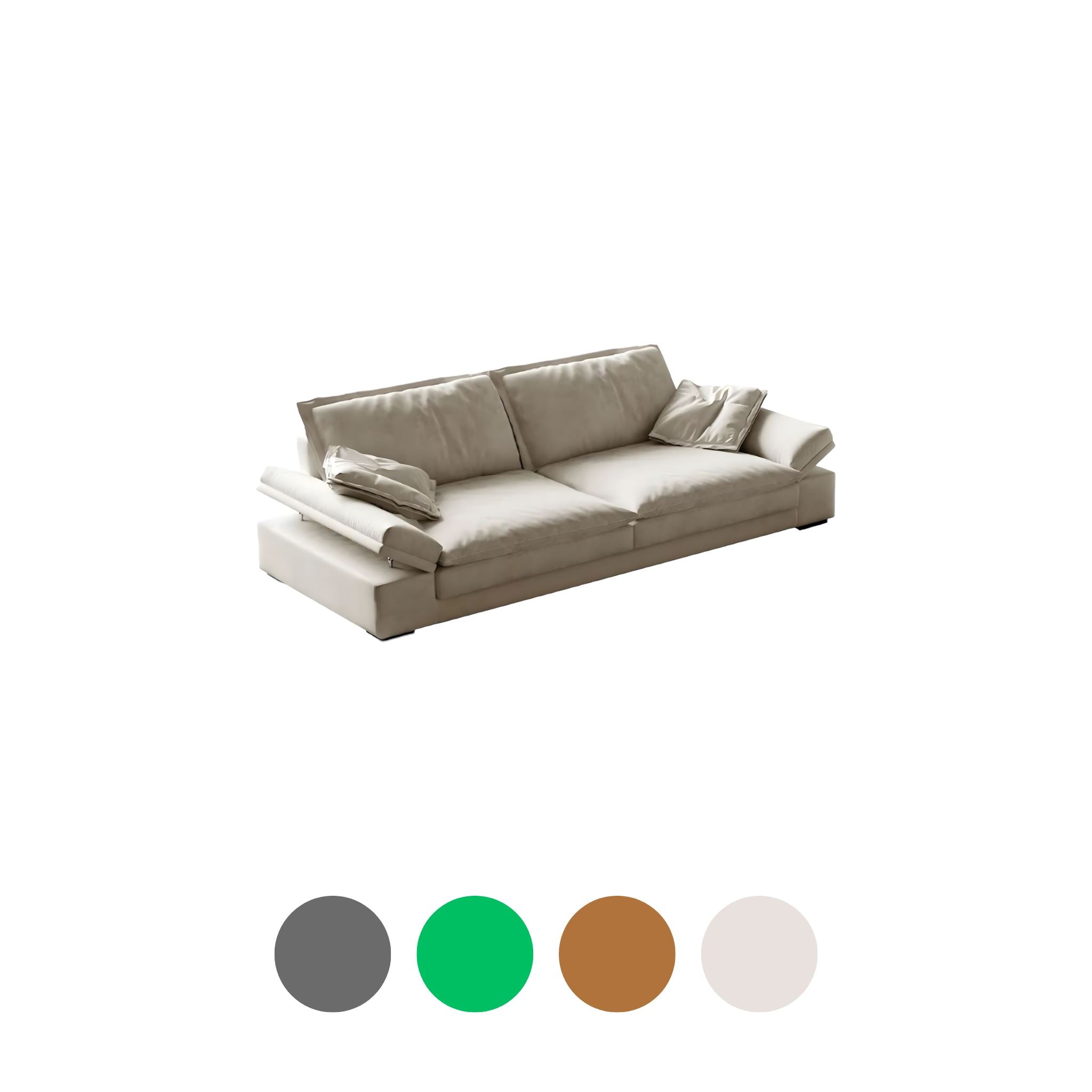 Charlotte Sofa Sofa Beige 180cm 