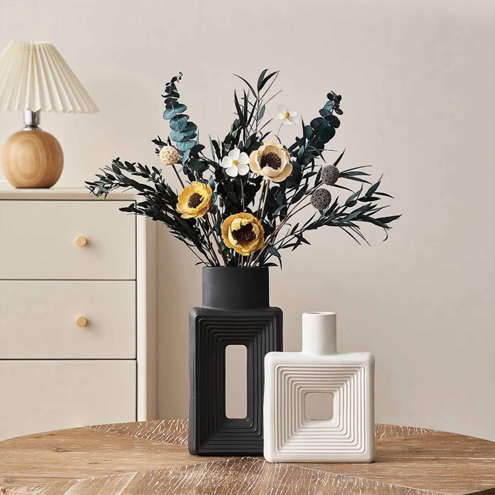 Chiara Vase Decor 2 Piece Set 