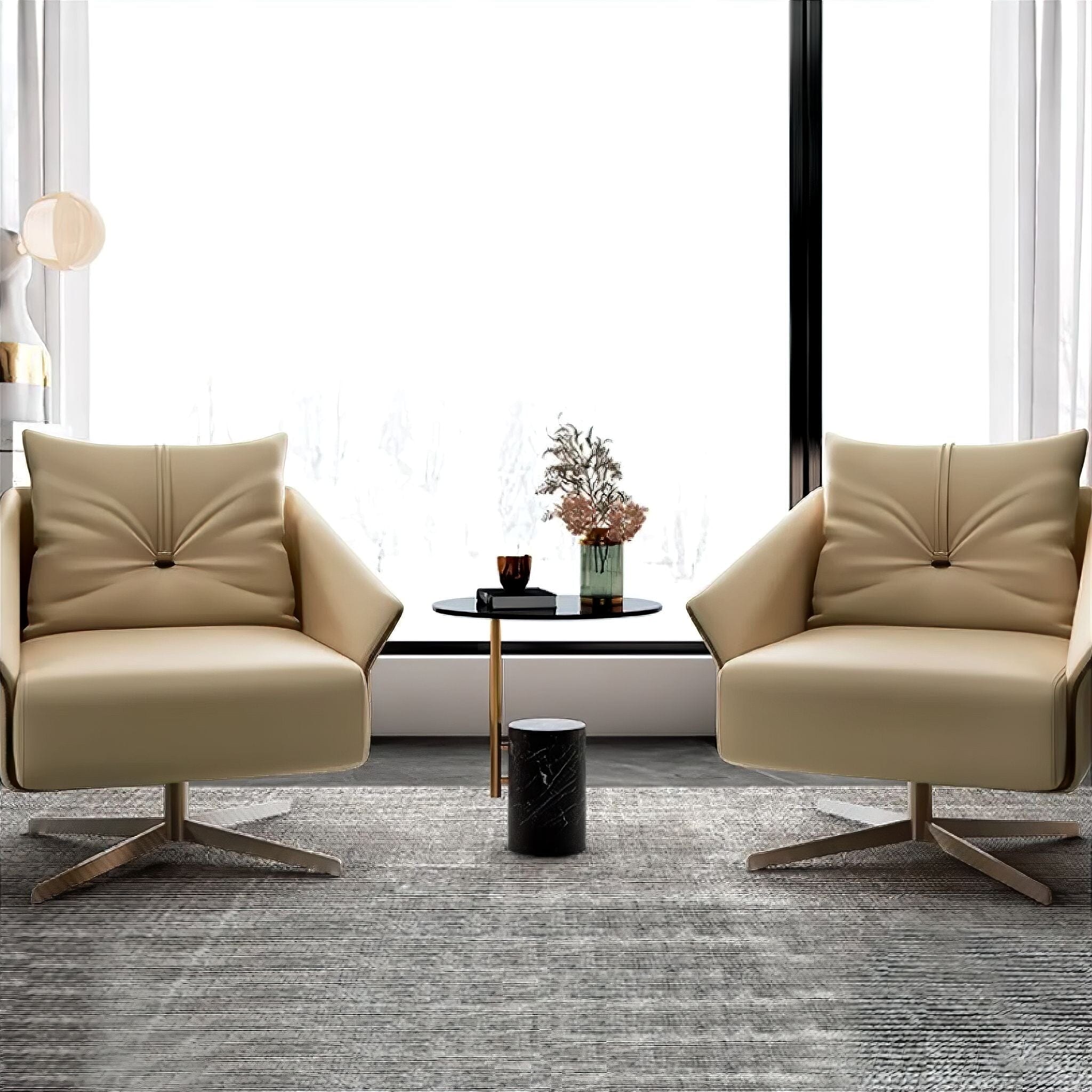 Chloé Occasional Swivel Chair Sofa 