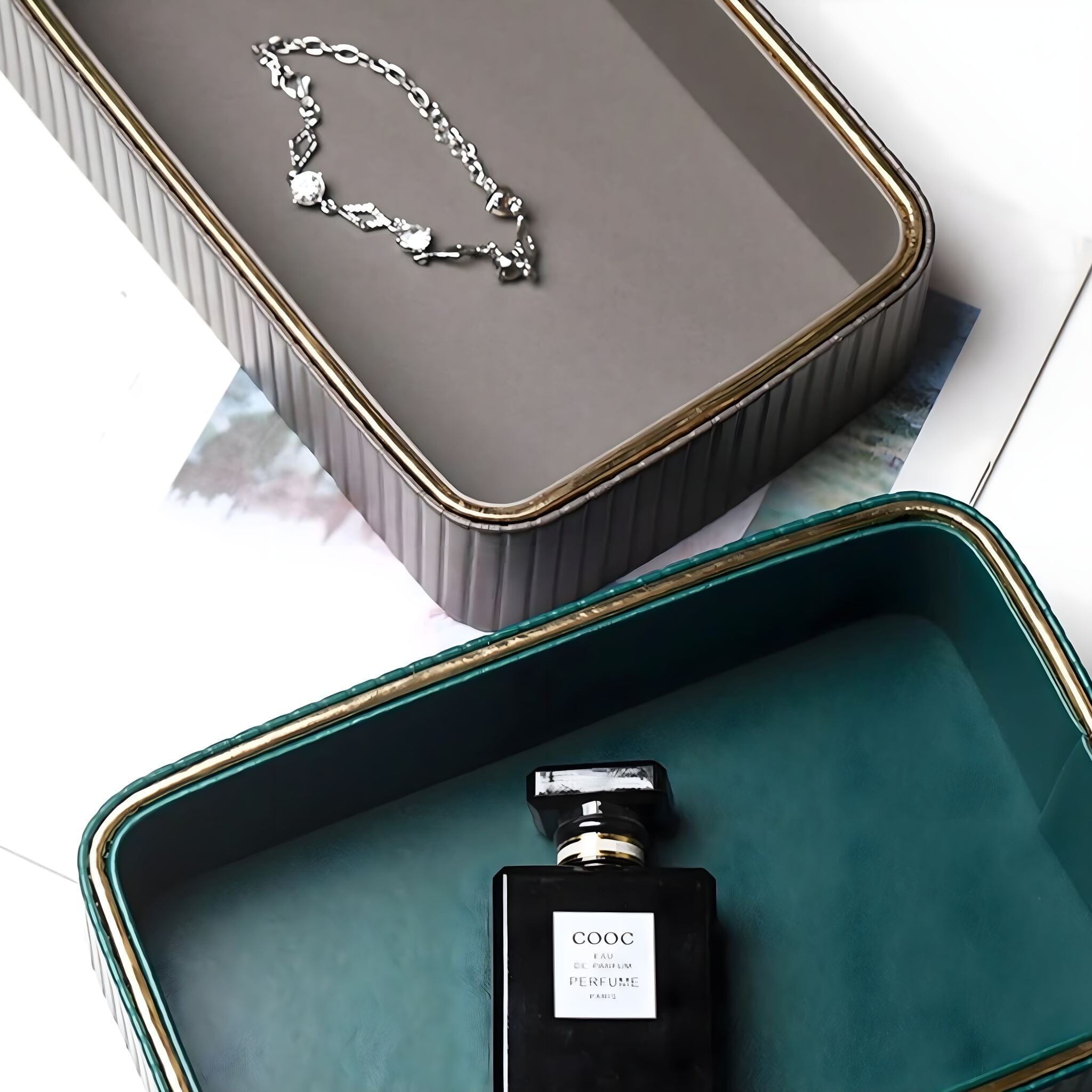 Chloe Storage Tray Decorative Trays 