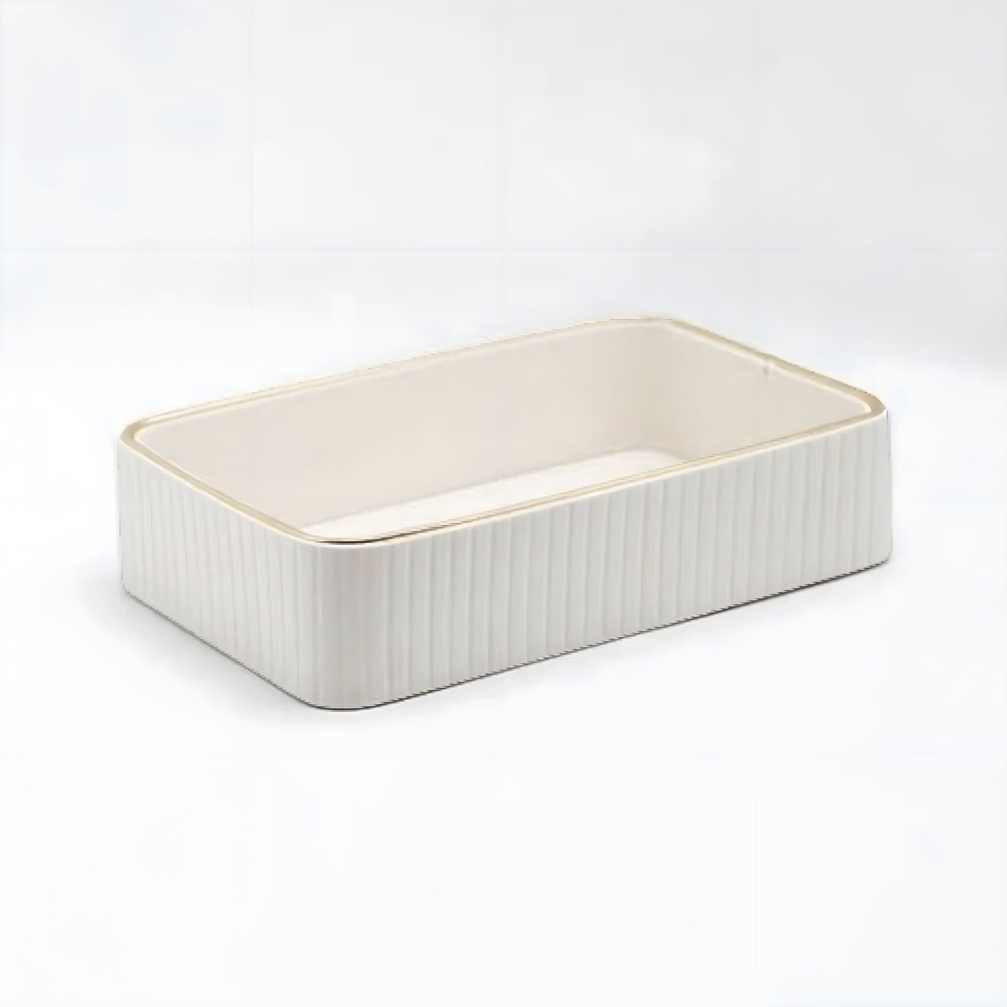 Chloe Storage Tray Decorative Trays Off White 