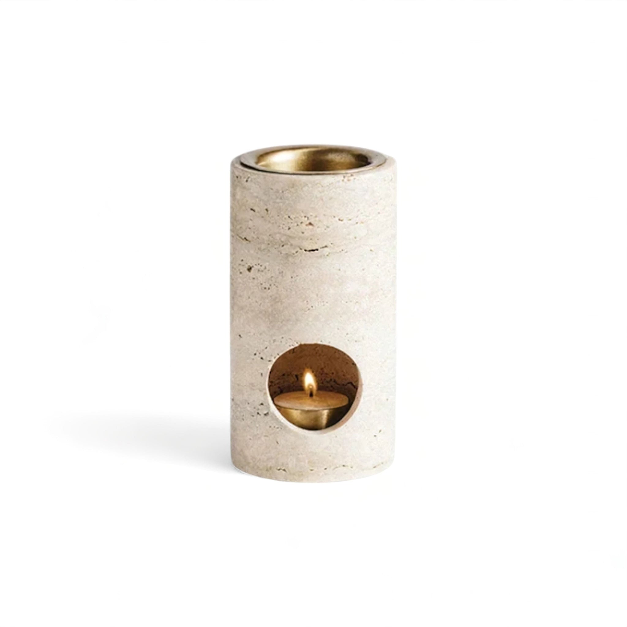 Christophe Travertine Oil Burner (JS) 