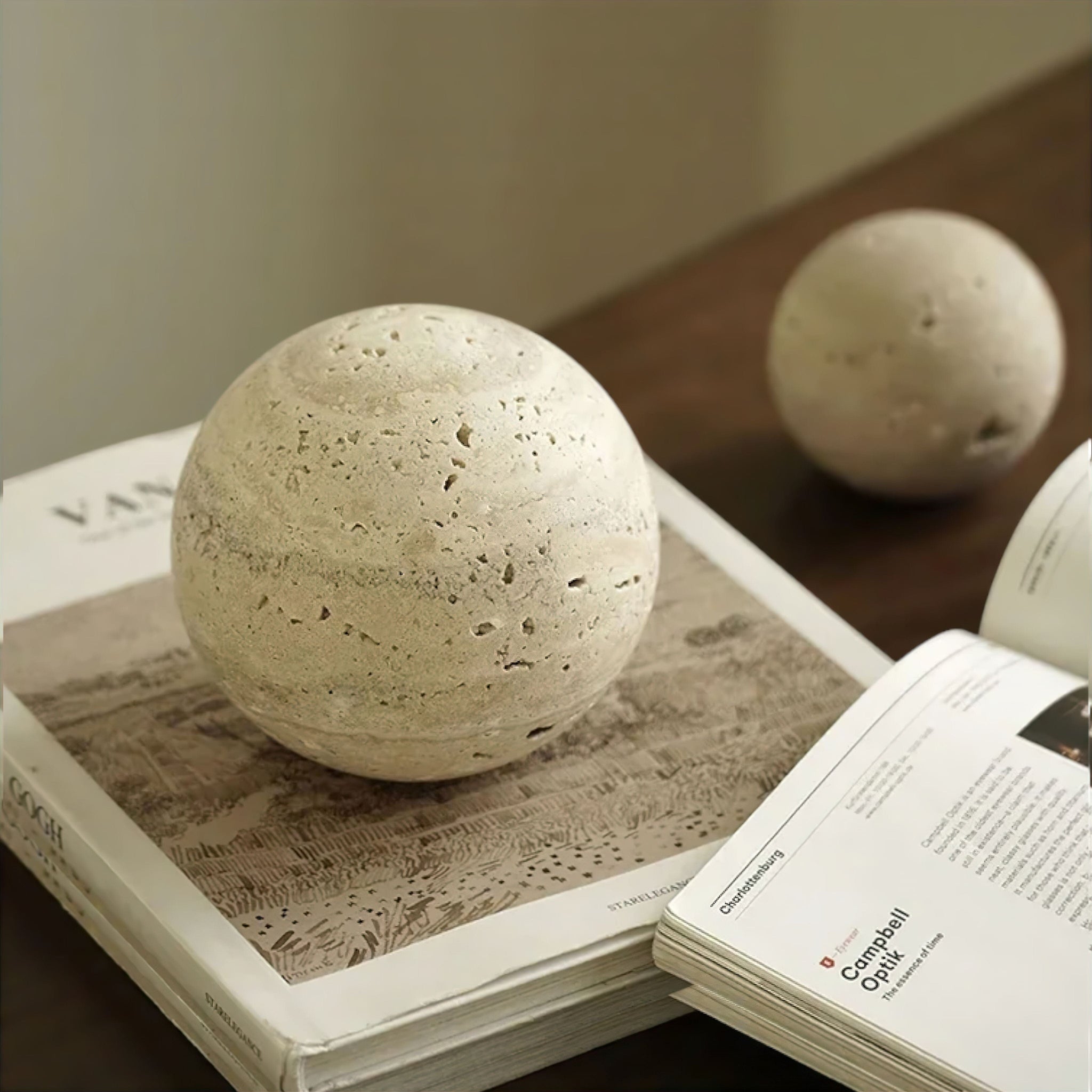 Ciro Natural Travertine Ball (JS) 
