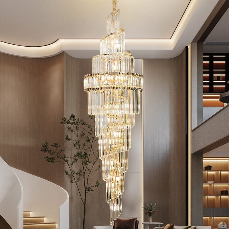 Clara Chandelier Lighting 45 ø x 180cm H Warm White 