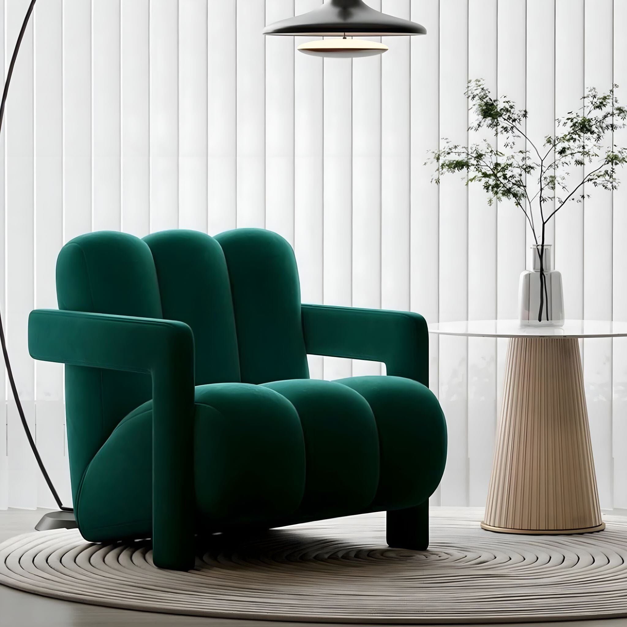 Clémence Occasional Chair Sofa Green 