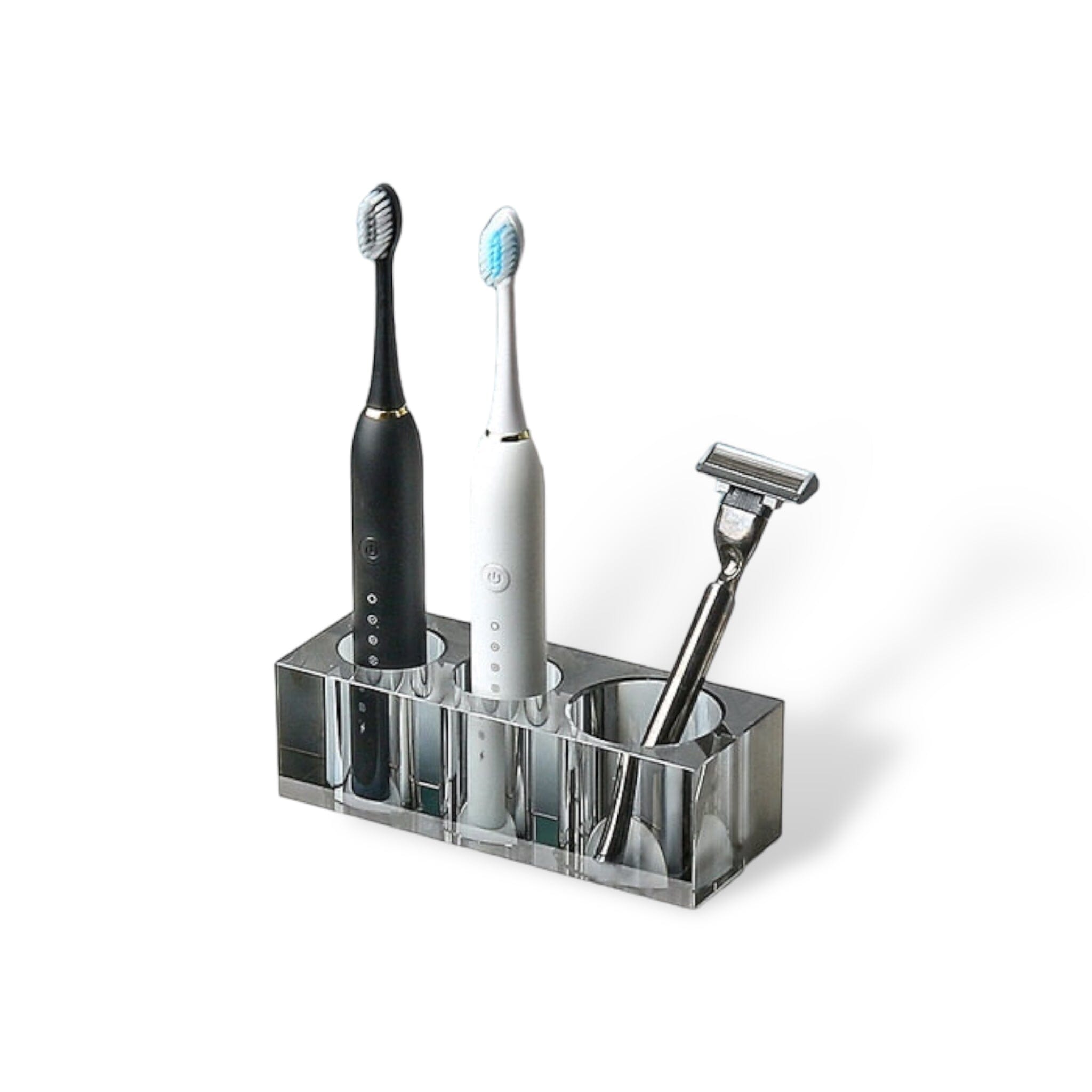 Crystal Bathroom Accessories Bathroom Accessories Toothbrush Holder (rectangle) 