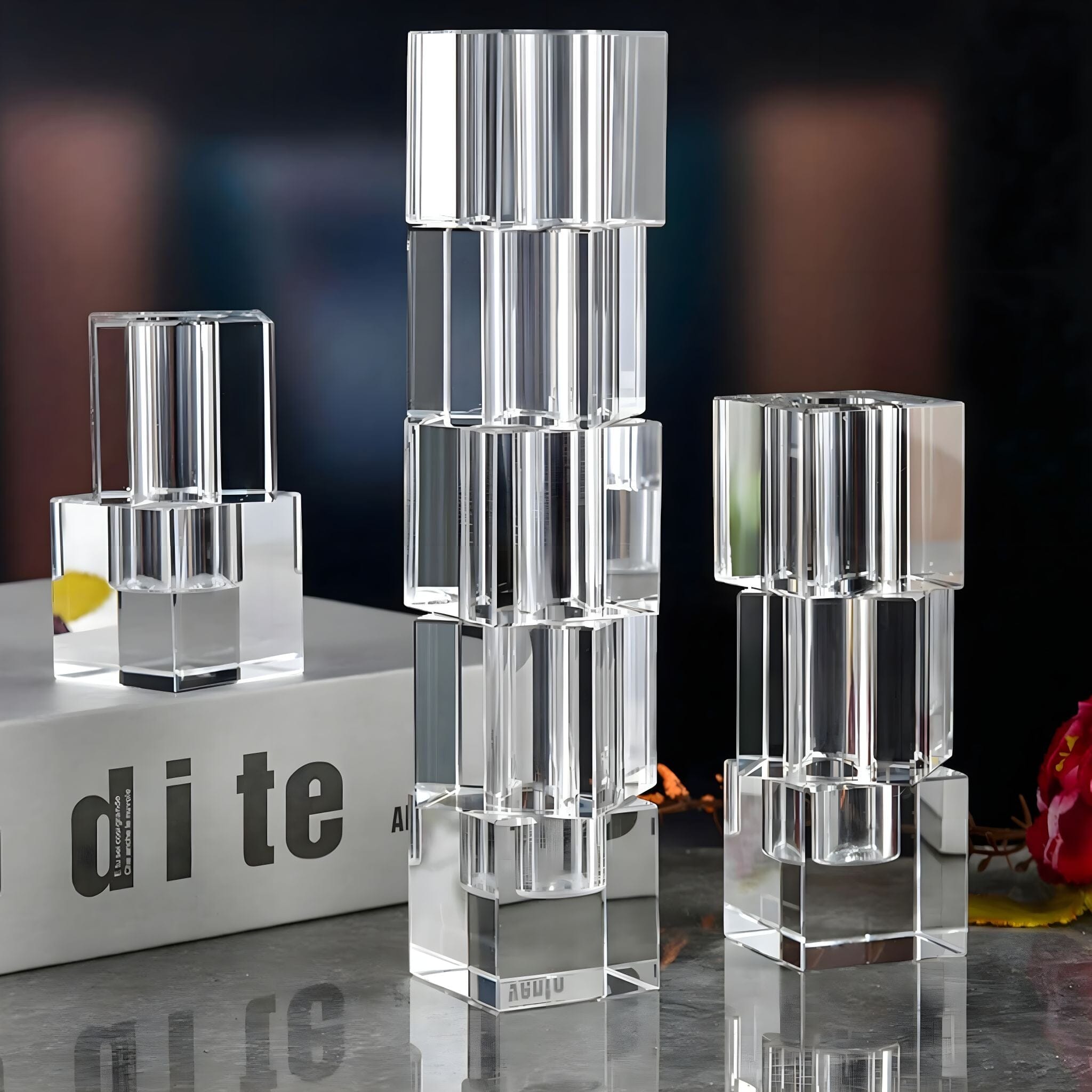 Cube Cascade Vase 
