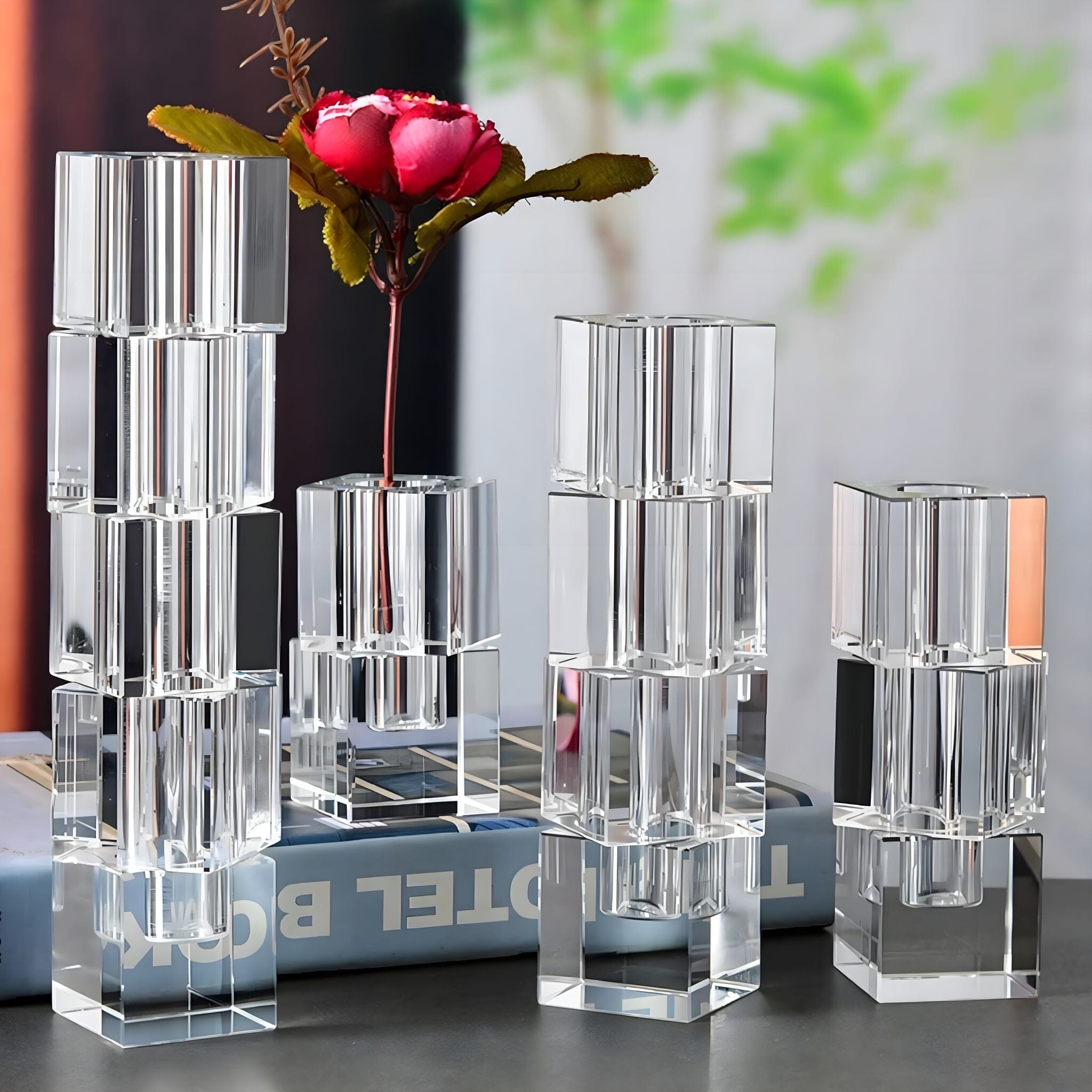 Cube Cascade Vase Small 