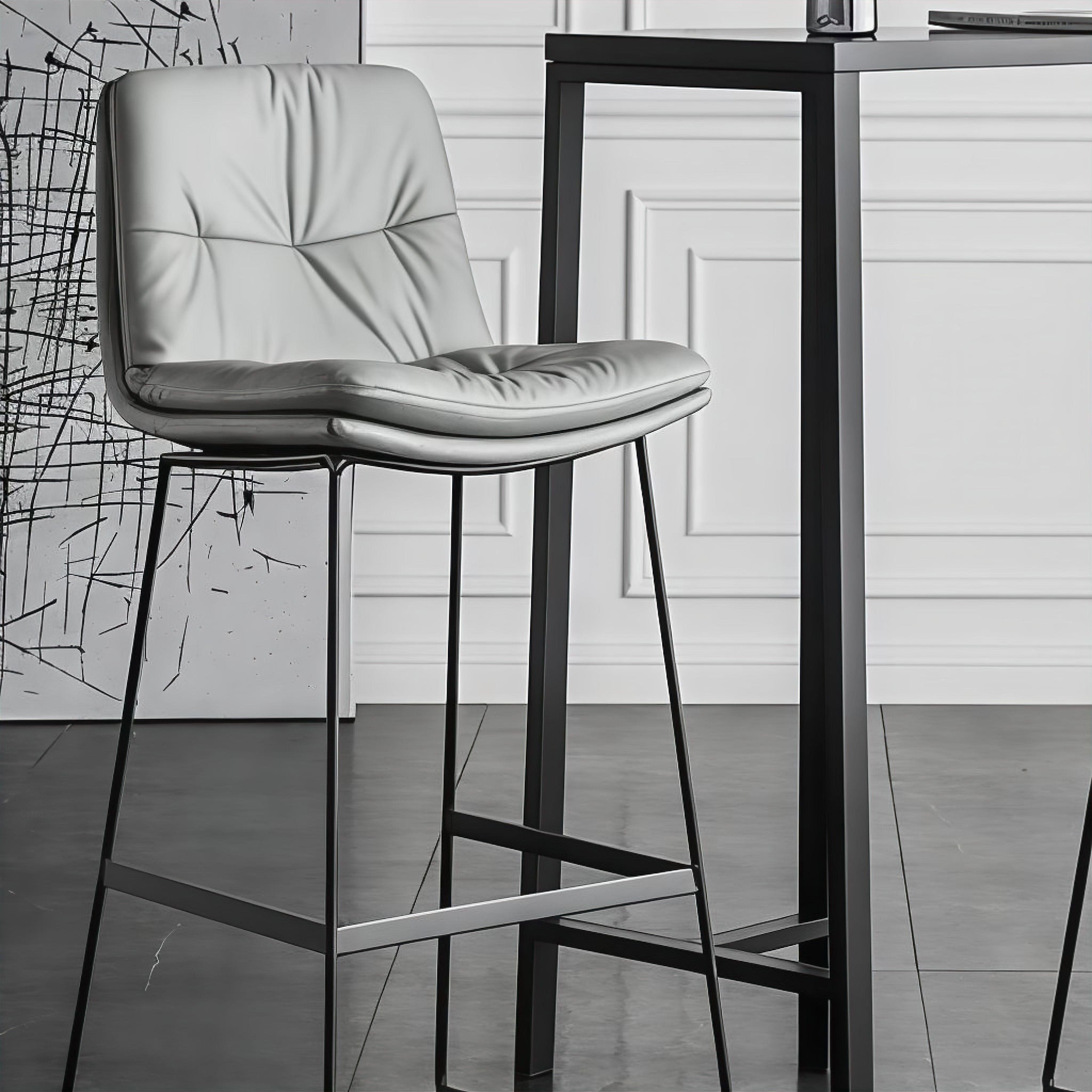 Cyril Bar Stools Bar Stool Grey 