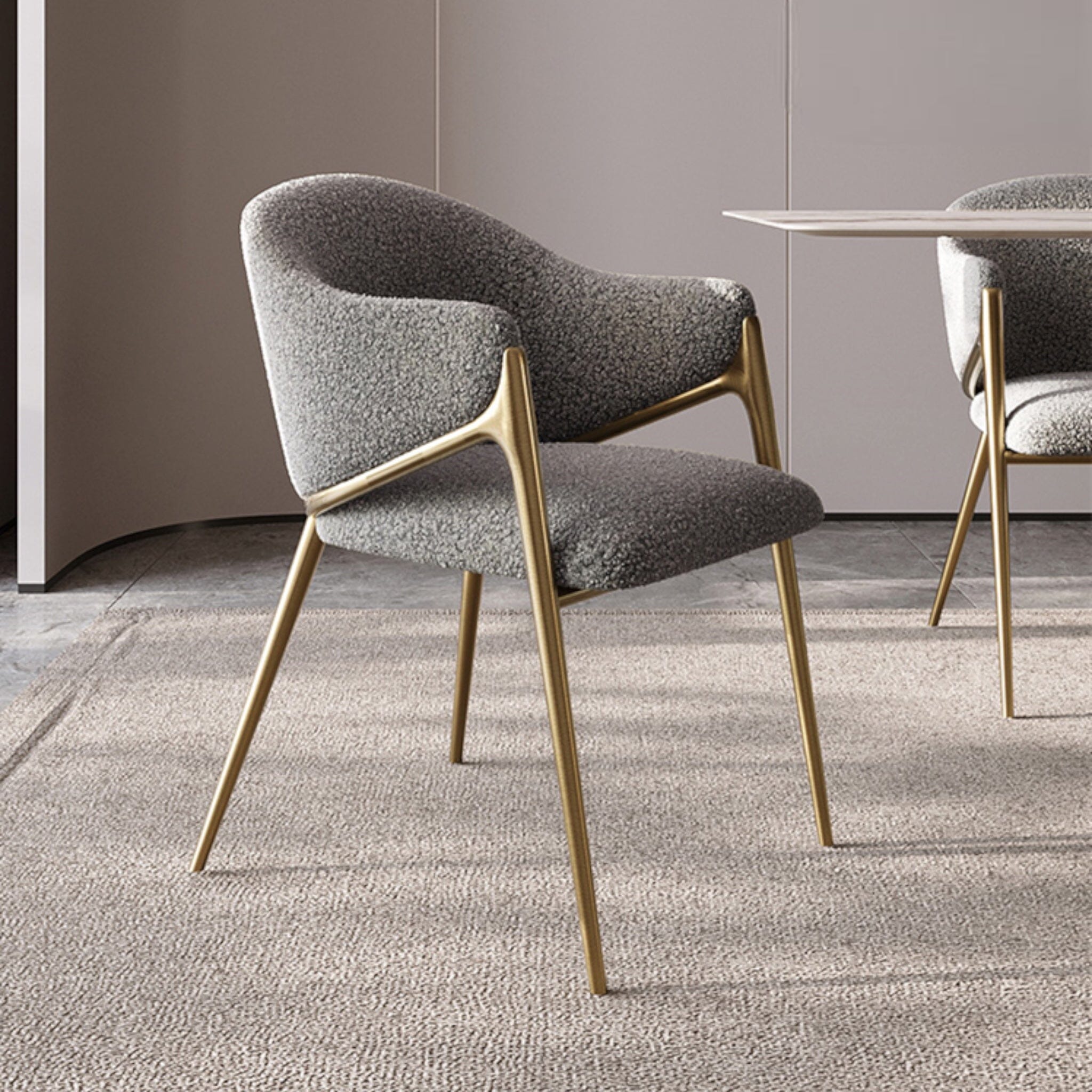 Daniele Dining Chair Chair Charcoal 