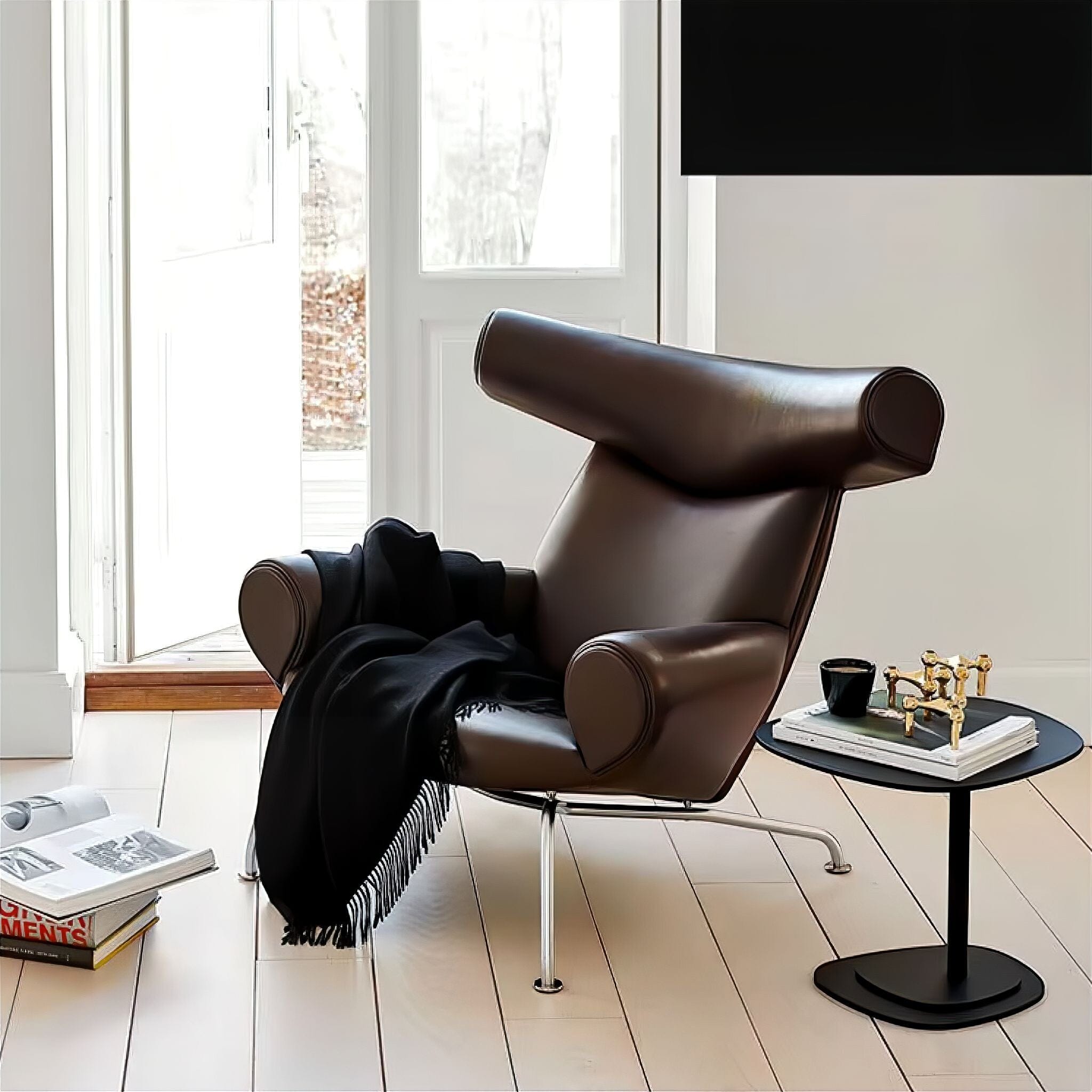 Delphine Occasional Chair Chocolate 