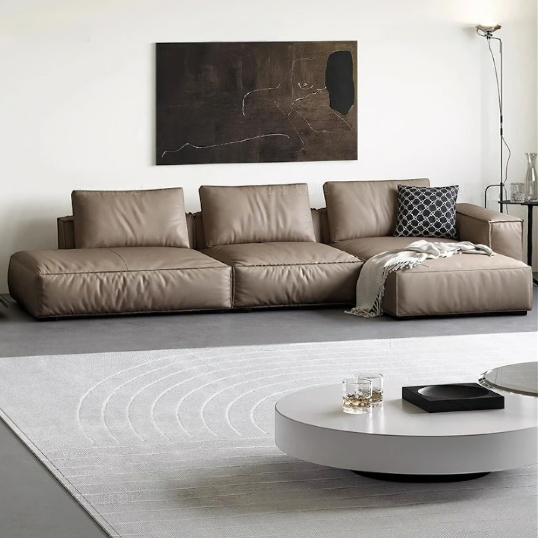 Delphine Sofa (redo description elborate on what upholstery is used. I want to full paragraphs) (GP) 