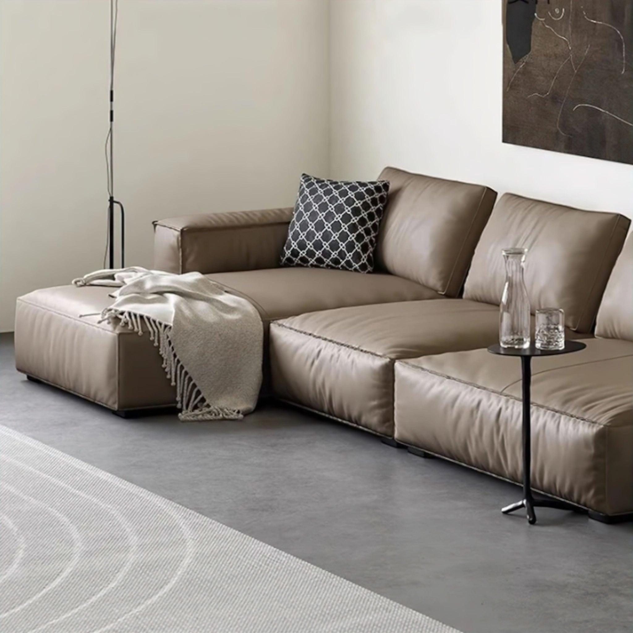 Delphine Sofa (redo description elborate on what upholstery is used. I want to full paragraphs) (GP) 