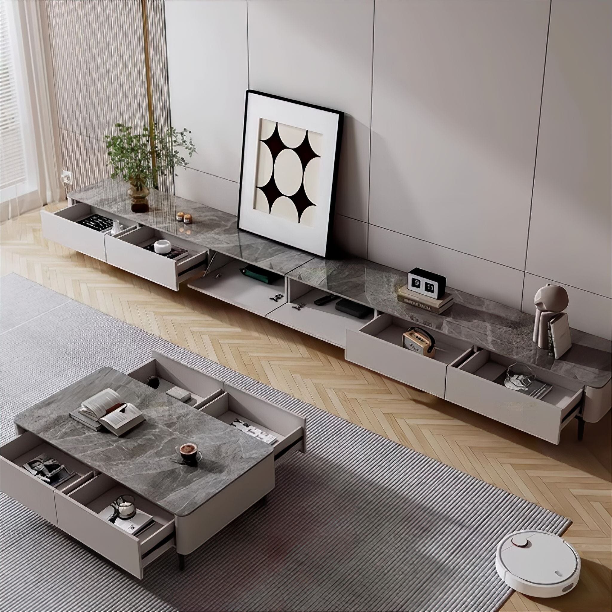 Denis Slate TV Cabinet 