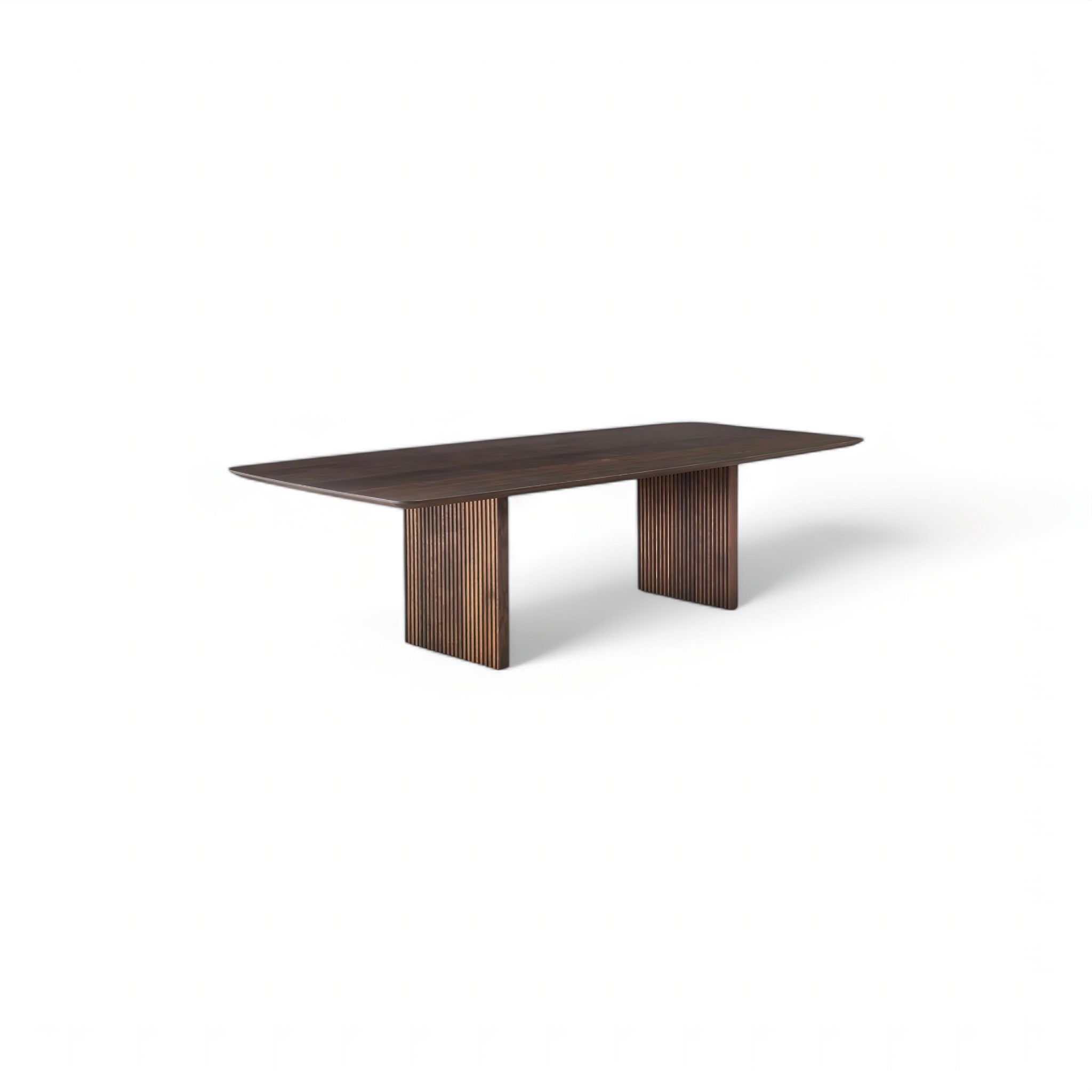 Denise Dining Table (JS) update complete Walnut 140cm 