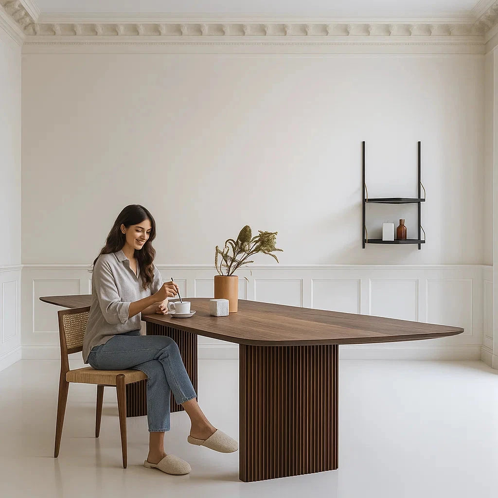 Denise Timber Dining Table 
