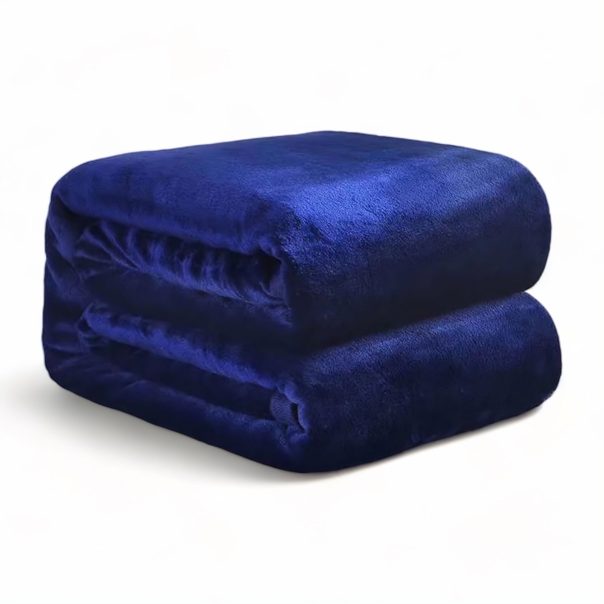 Domenica Blanket Navy 100 x 150cm 