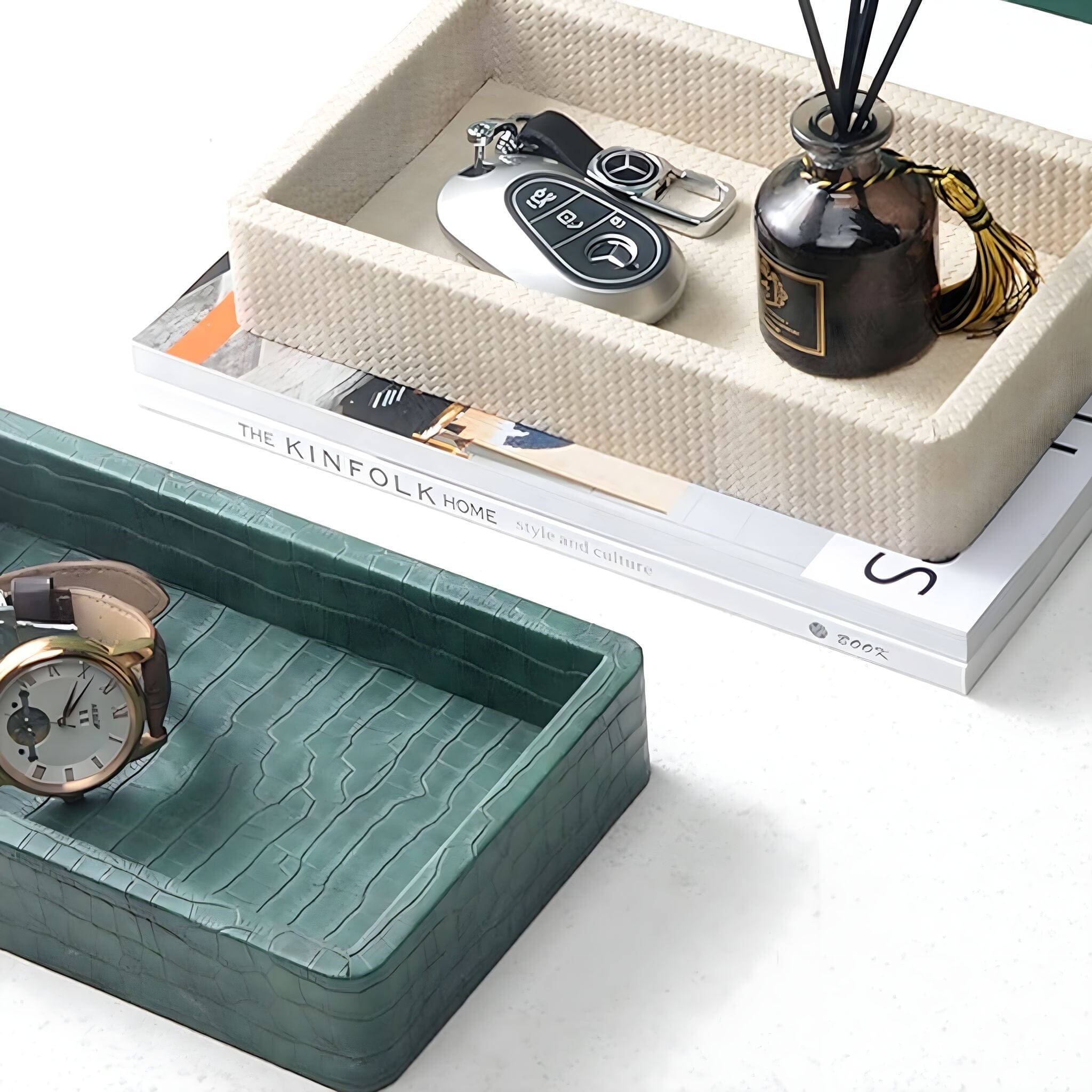 Elegant Storage & Display Decorative Trays 