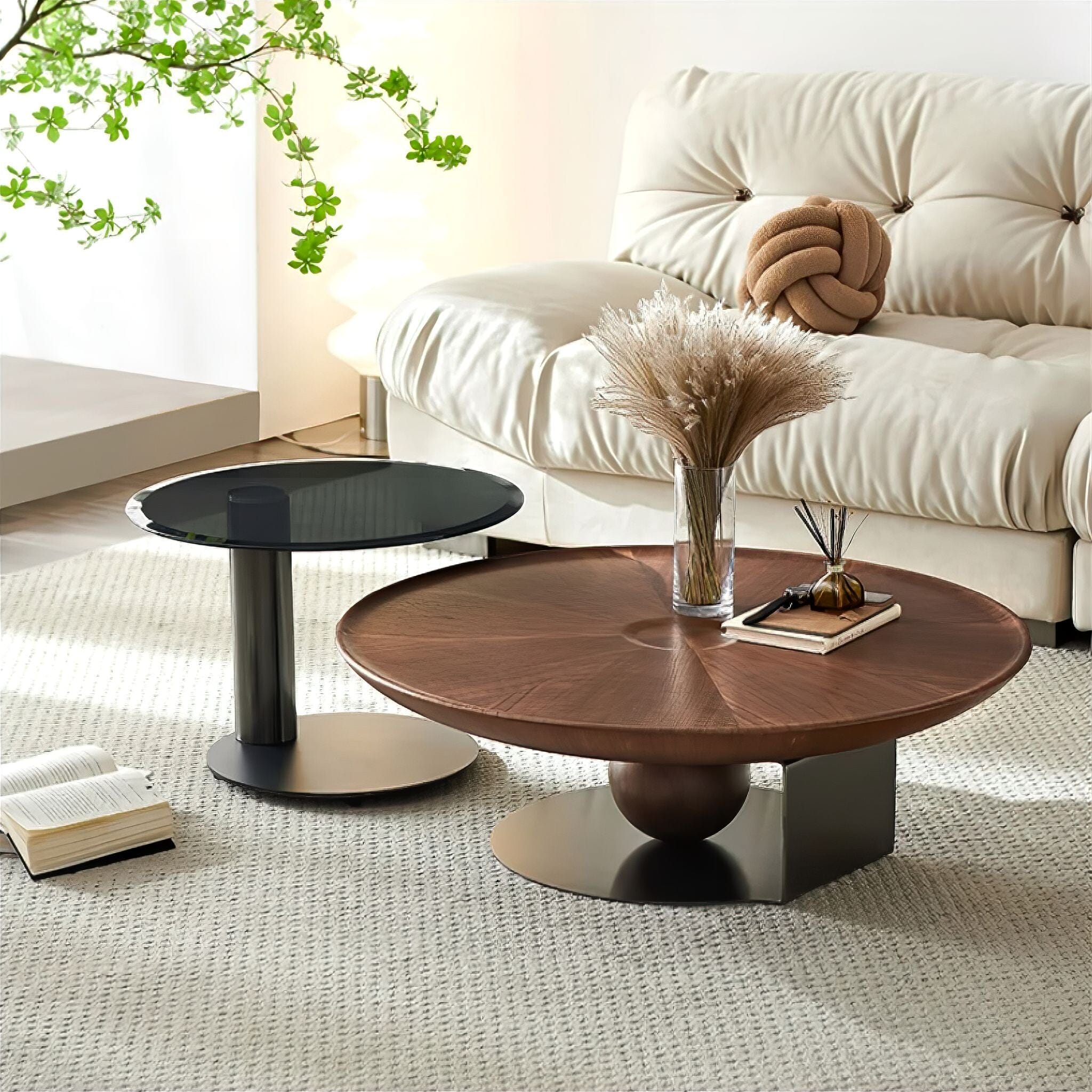 Elodie Coffee Table Set Coffee Table 80cm Set 