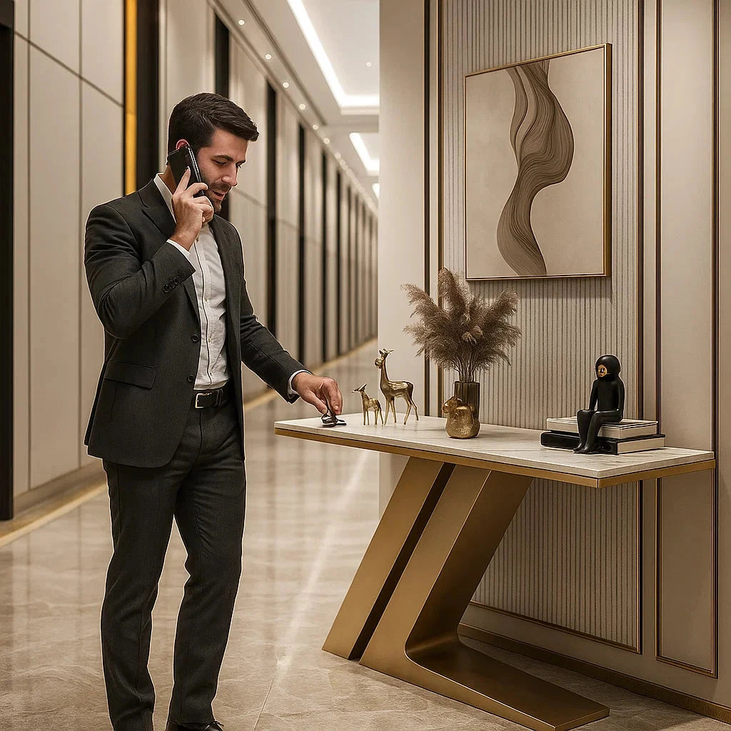 Emerald Console Table 